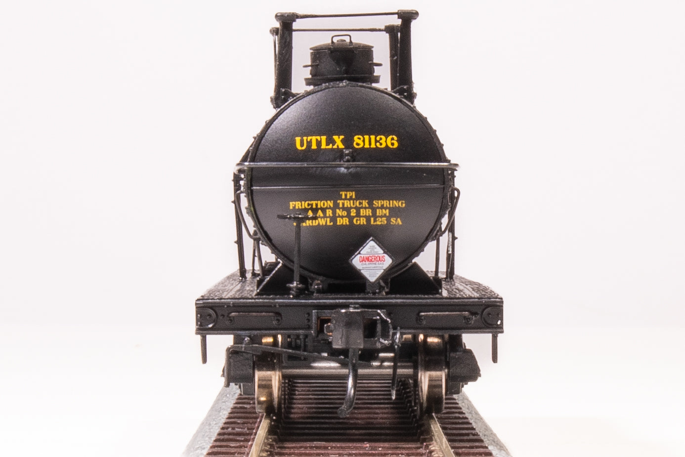 7668 6000 Gallon Tank, Late 1950's Variety 2-pack C, HO (UTLX, Penn Sa