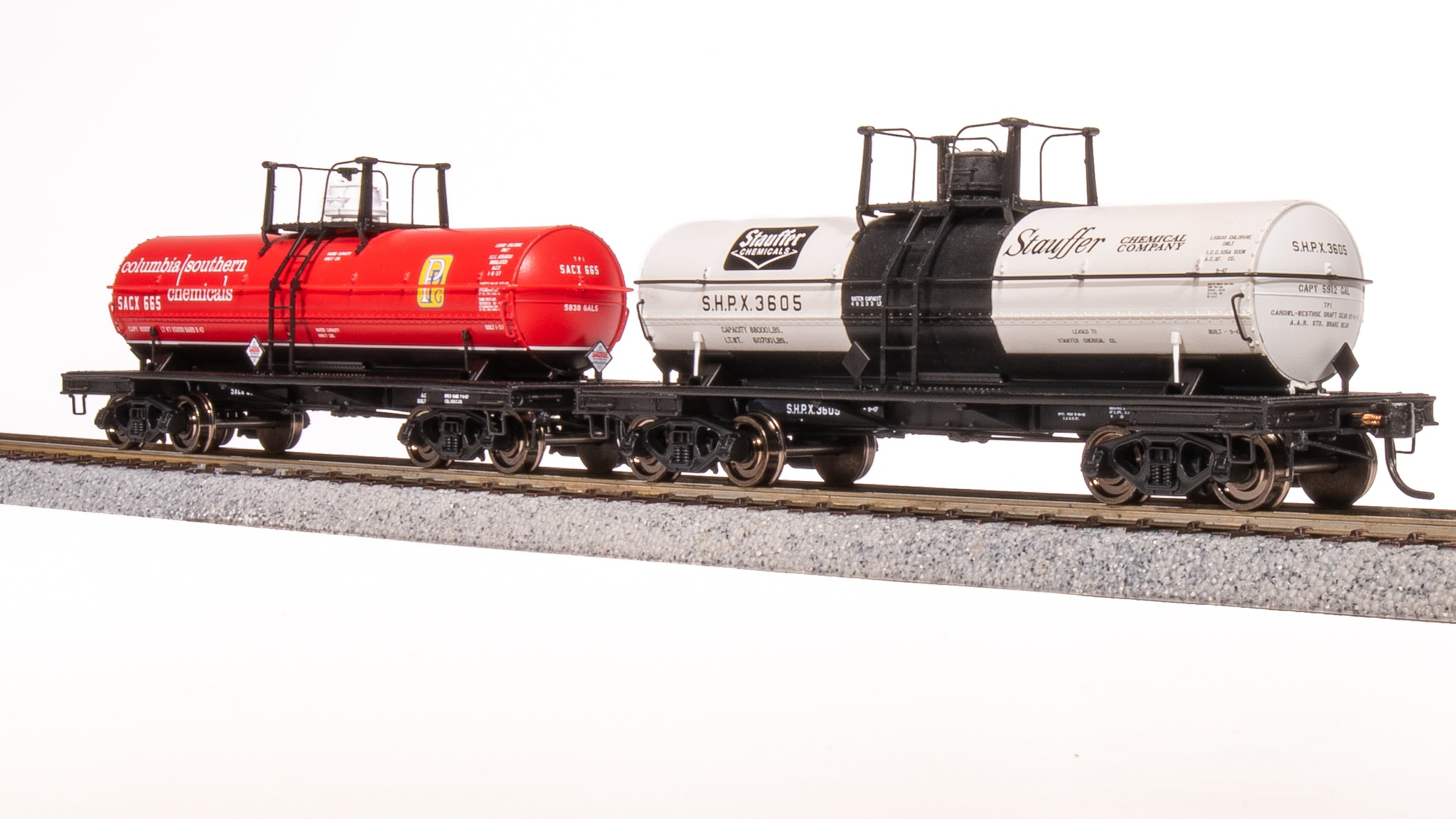 その他 SALSATION Y16Asymmetric Draped Tank 7670 6000 Gallon Tank, 1960's Variety 2-pack B, HO (Columbia Southern,