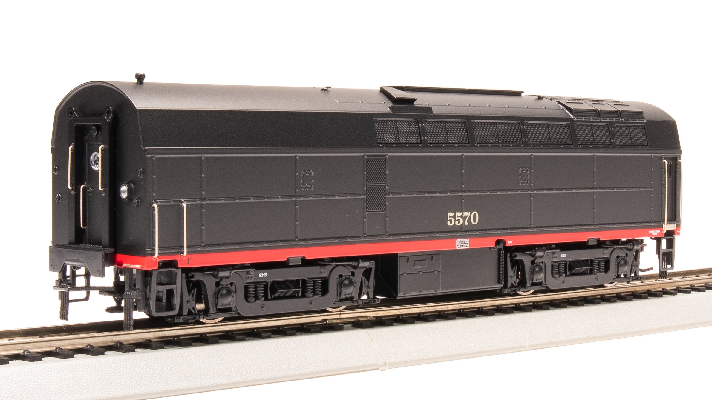 7708 RF-16 Sharknose A/B, SP 5550/5570, Black Widow Scheme, A-unit Paragon4 Sound/DC/DCC, Unpowered B, HO (Fantasy Paint Scheme)