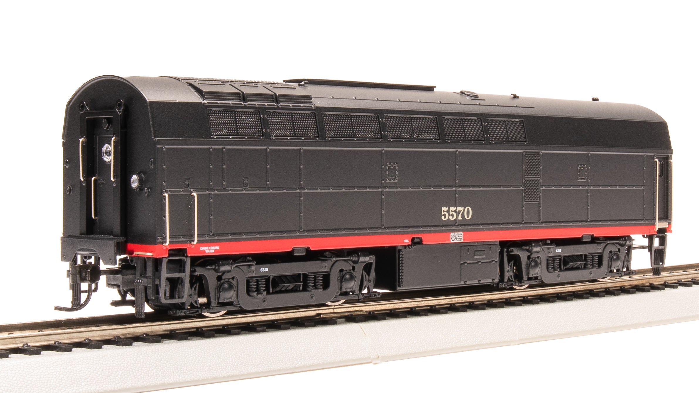 7708 RF-16 Sharknose A/B, SP 5550/5570, Black Widow Scheme, A-unit Paragon4 Sound/DC/DCC, Unpowered B, HO (Fantasy Paint Scheme)