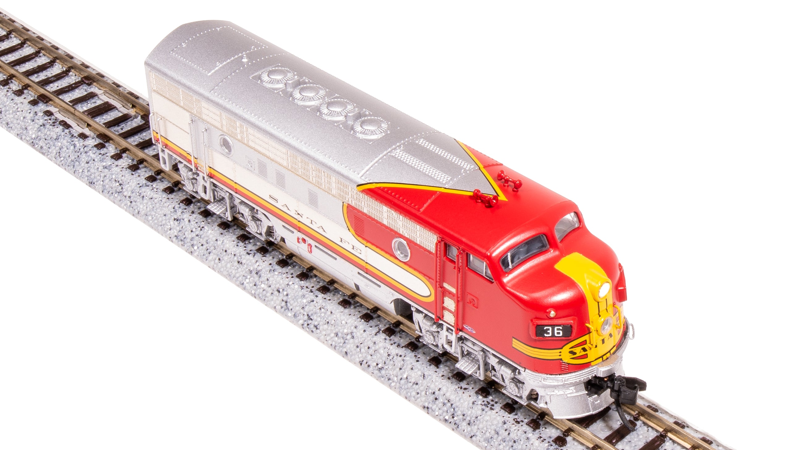 7720 EMD F3 AB, ATSF 36L/36A, Warbonnet, A-unit Paragon4 Sound/DC/DCC, Unpowered B, N Default Title