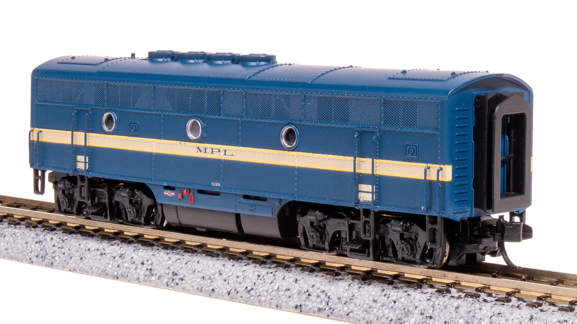 7724 EMD F3 AB, MP 523/518B, Eagle Scheme, A-unit Paragon4 Sound/DC/DCC, Unpowered B, N Default Title