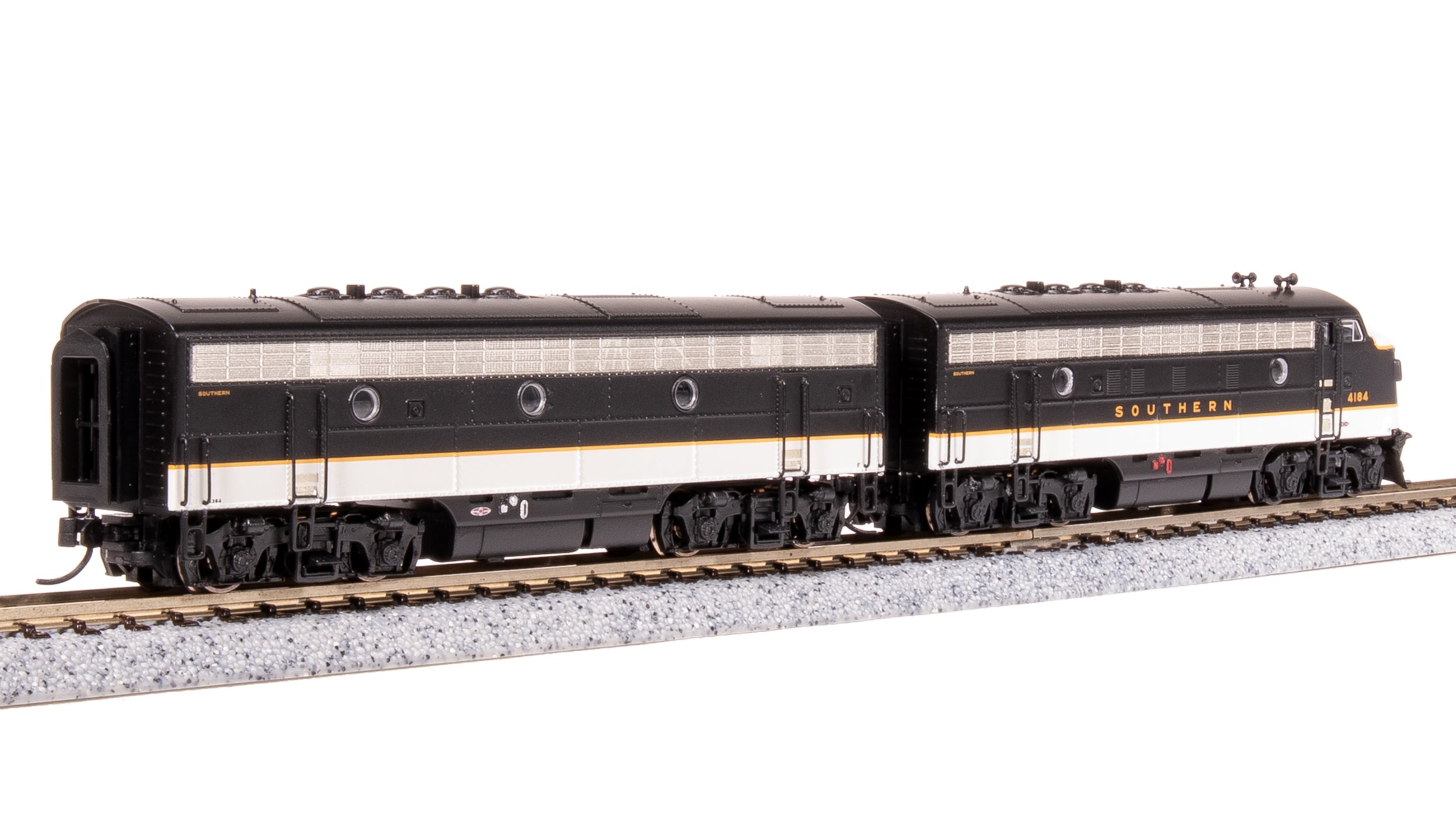 7725 EMD F3 AB, SOU 4184/4364, Tuxedo Scheme, A-unit Paragon4 Sound/DC/DCC, Unpowered B, N Default Title