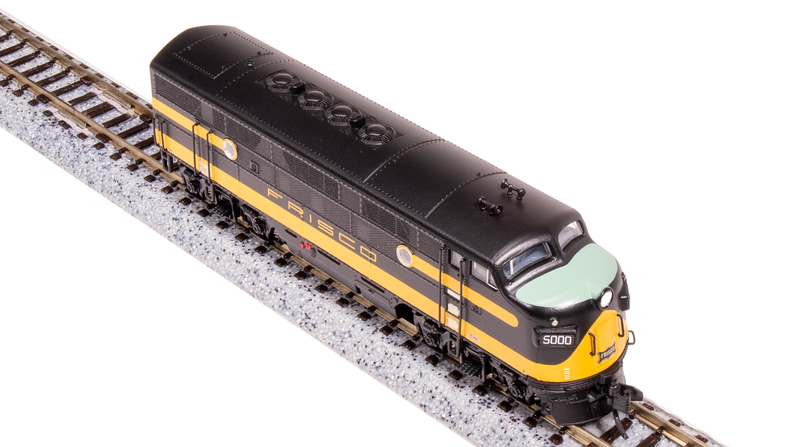 7730 EMD F3A, SLSF 5001, Black & Yellow, Paragon4 Sound/DC/DCC, N