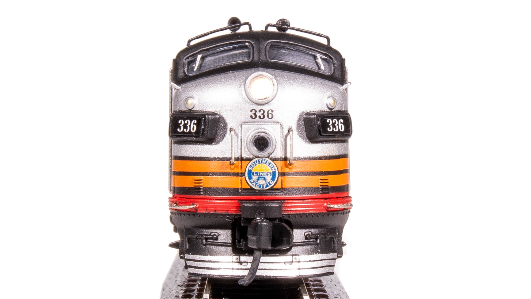 7738 EMD F3A, SP 337, Black Widow, Paragon4 Sound/DC/DCC, N