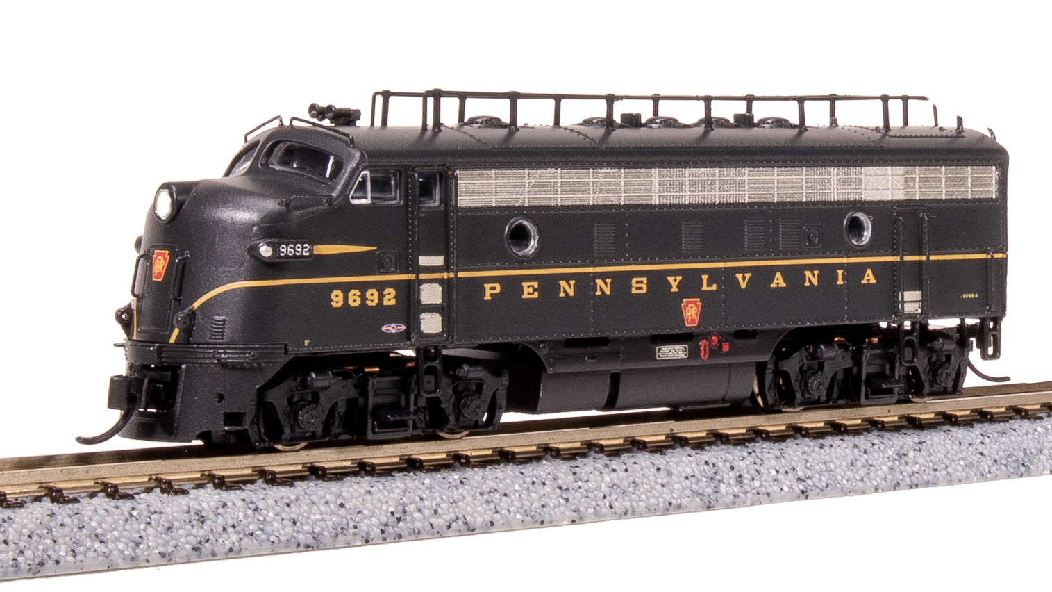 7778 EMD F7A, PRR 9699A, DGLE Single Stripe, Paragon4 Sound/DC/DCC, N