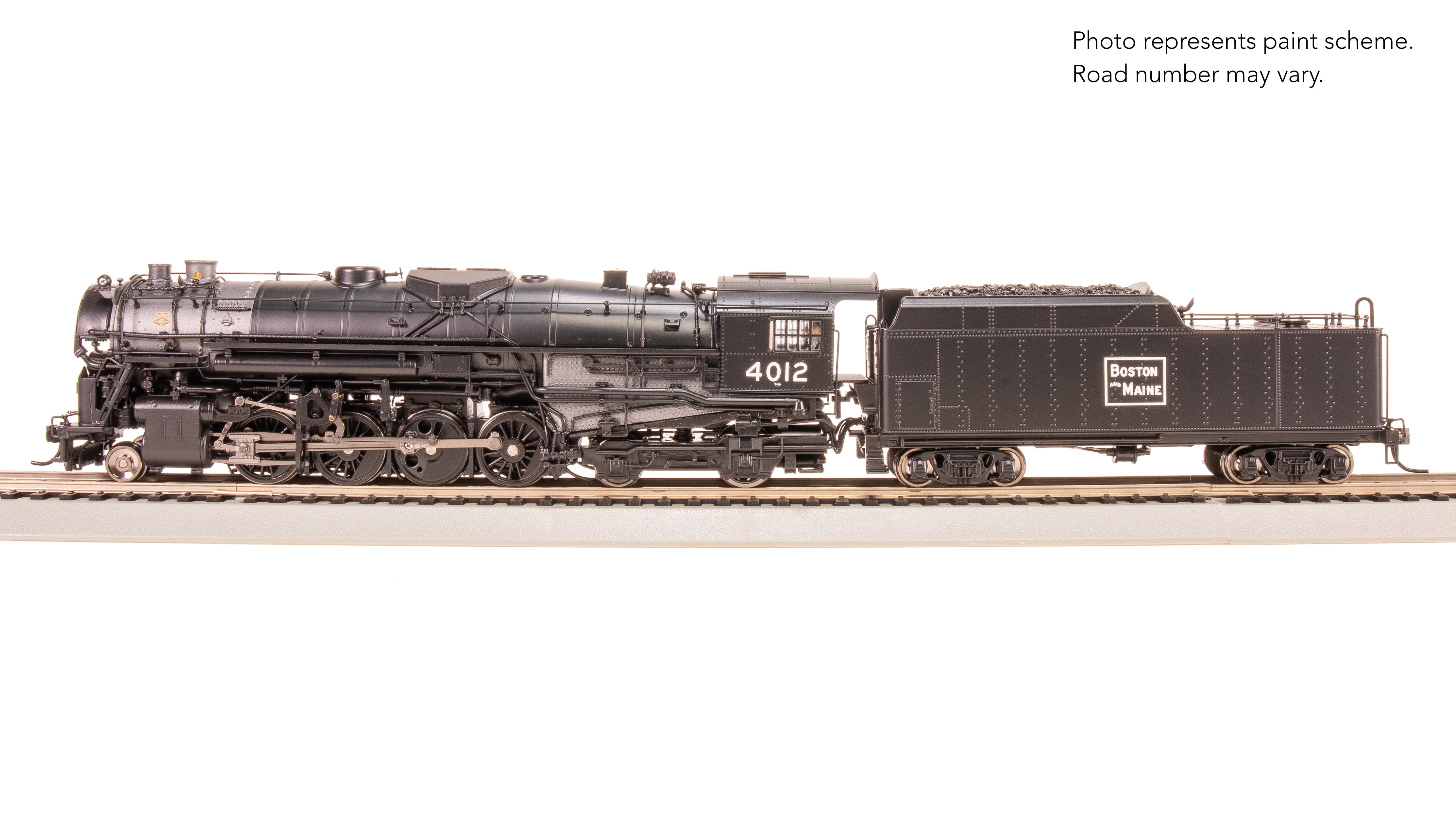 7795 Boston & Maine 2-8-4 Berkshire, T1a #4016, 4-axle Tender, No-Sound / DCC-Ready, HO