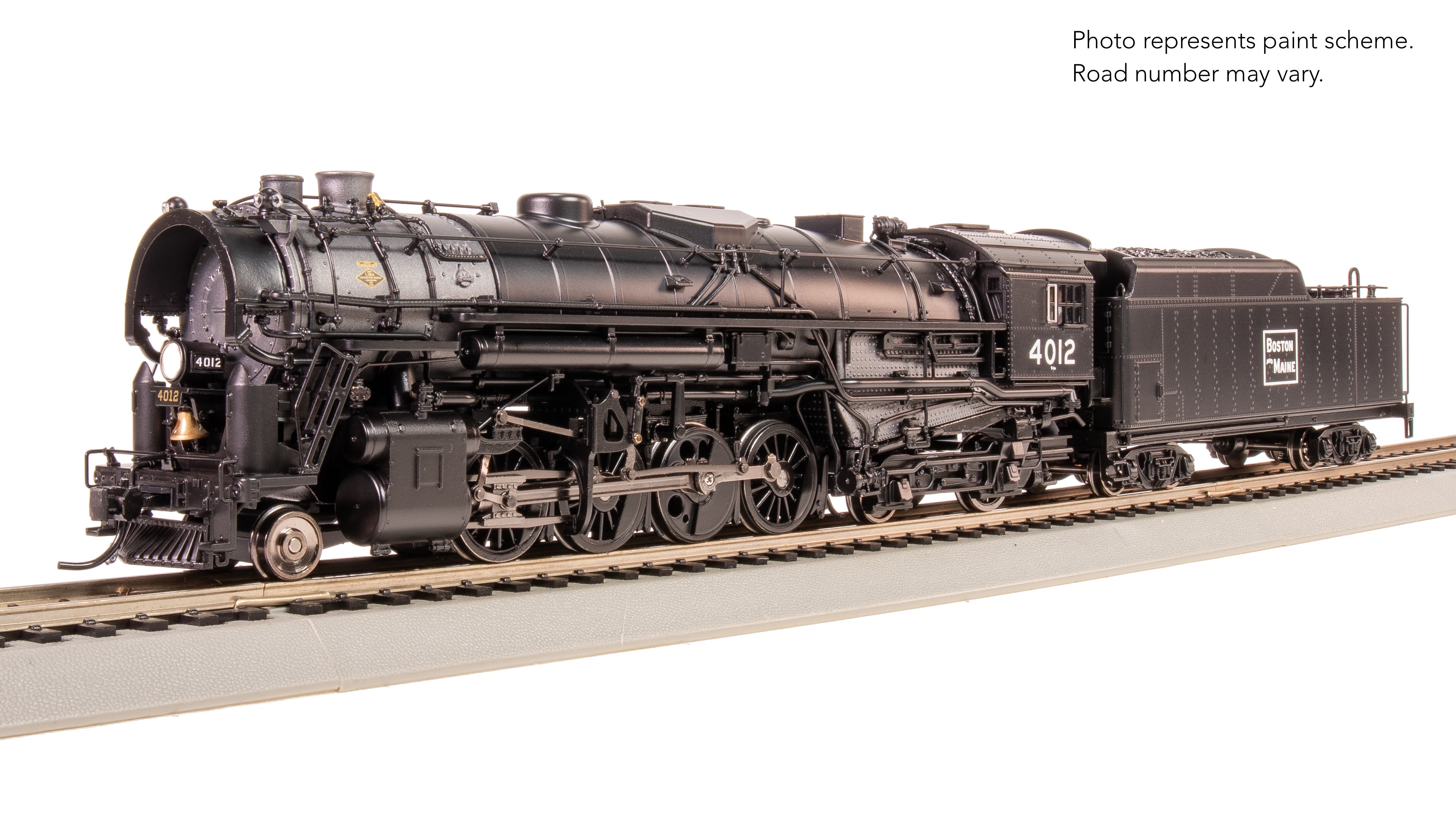 7795 Boston & Maine 2-8-4 Berkshire, T1a #4016, 4-axle Tender, No-Sound / DCC-Ready, HO