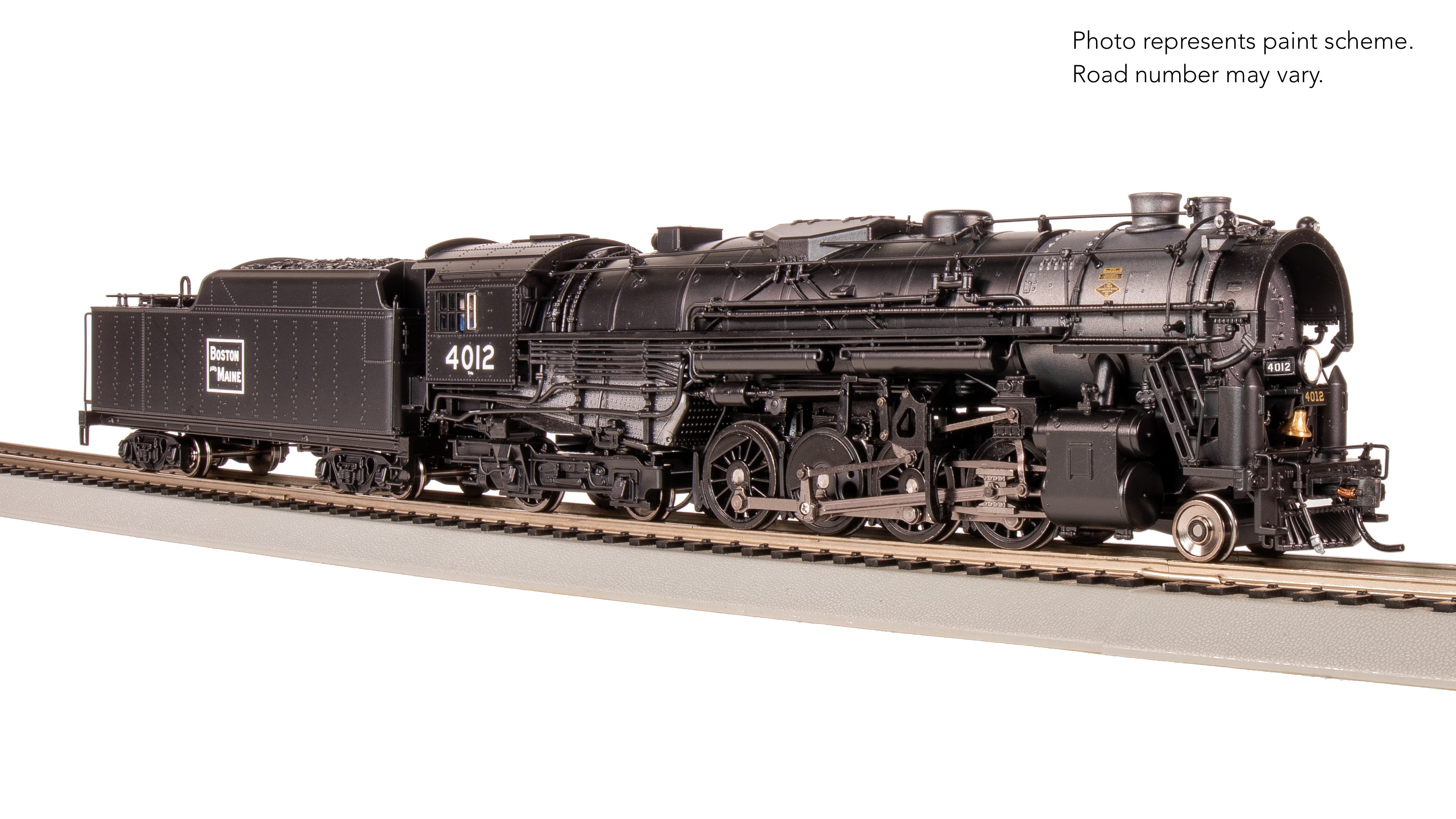 7795 Boston & Maine 2-8-4 Berkshire, T1a #4016, 4-axle Tender, No-Sound / DCC-Ready, HO