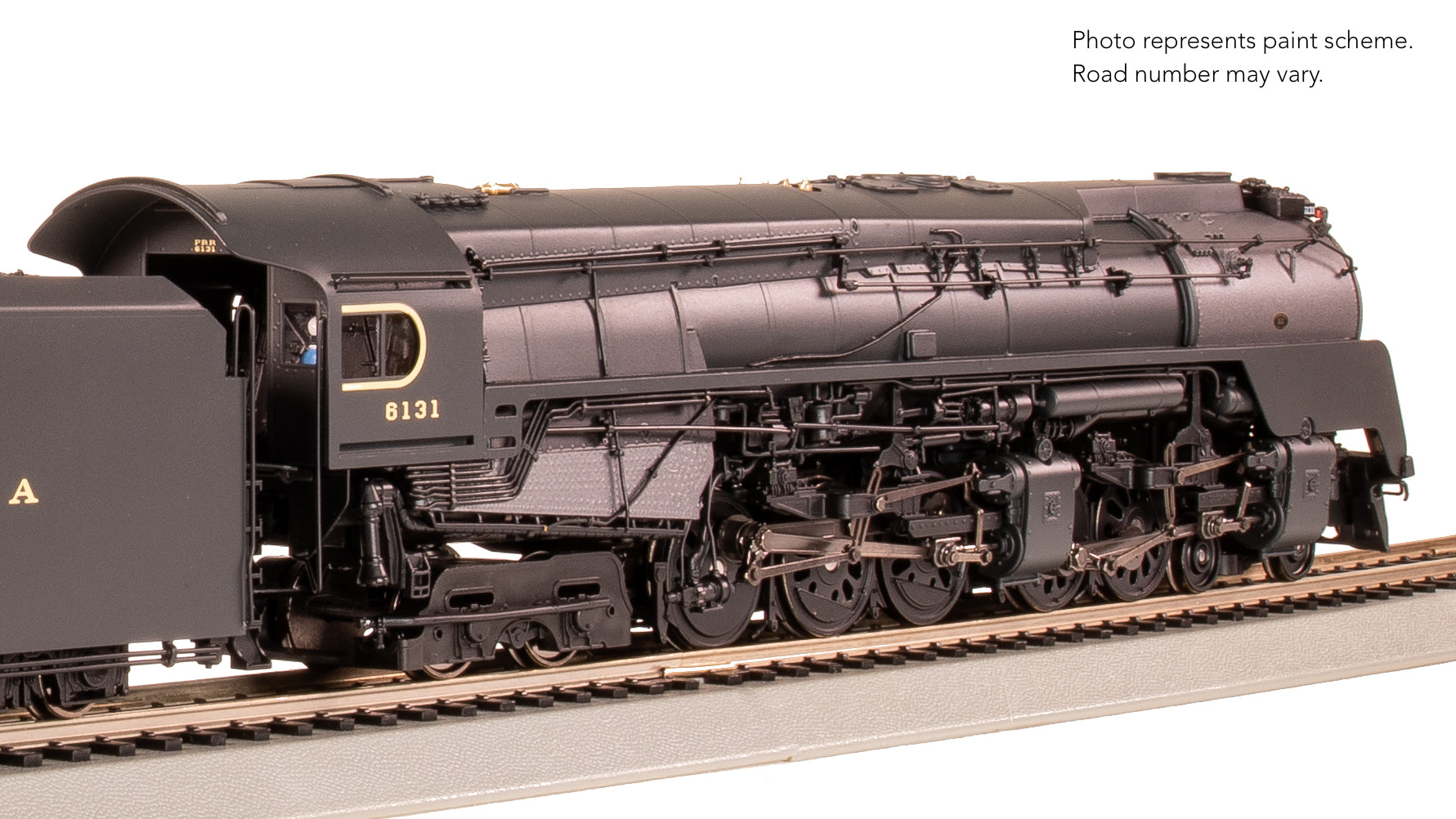 7800 PRR Q2 Duplex, 4-4-6-4, #6131, Prototype Version, 18,000 gallon tender, Paragon4 Sound/DC/DCC, Smoke, HO