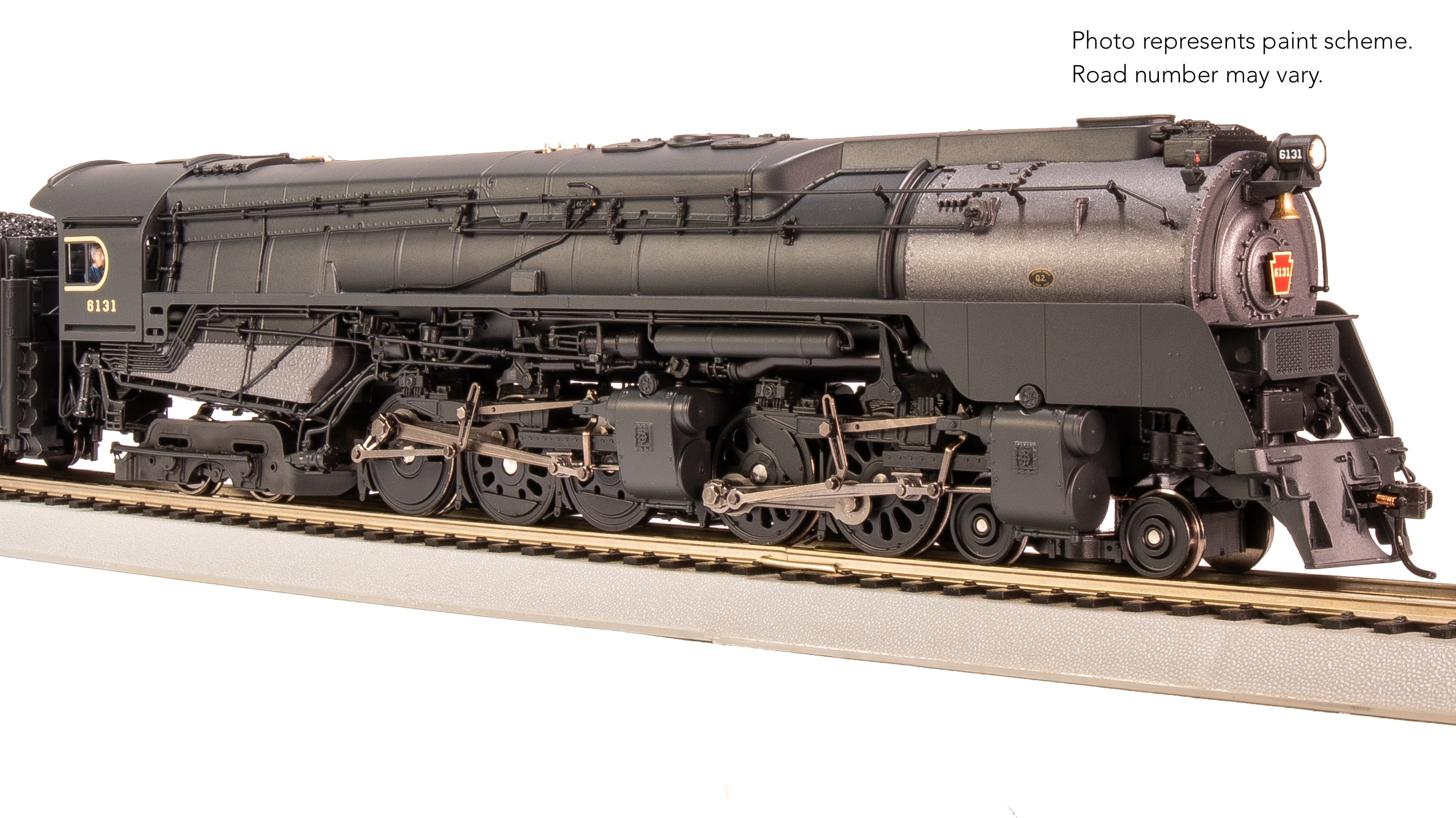 7800 PRR Q2 Duplex, 4-4-6-4, #6131, Prototype Version, 18,000 gallon tender, Paragon4 Sound/DC/DCC, Smoke, HO