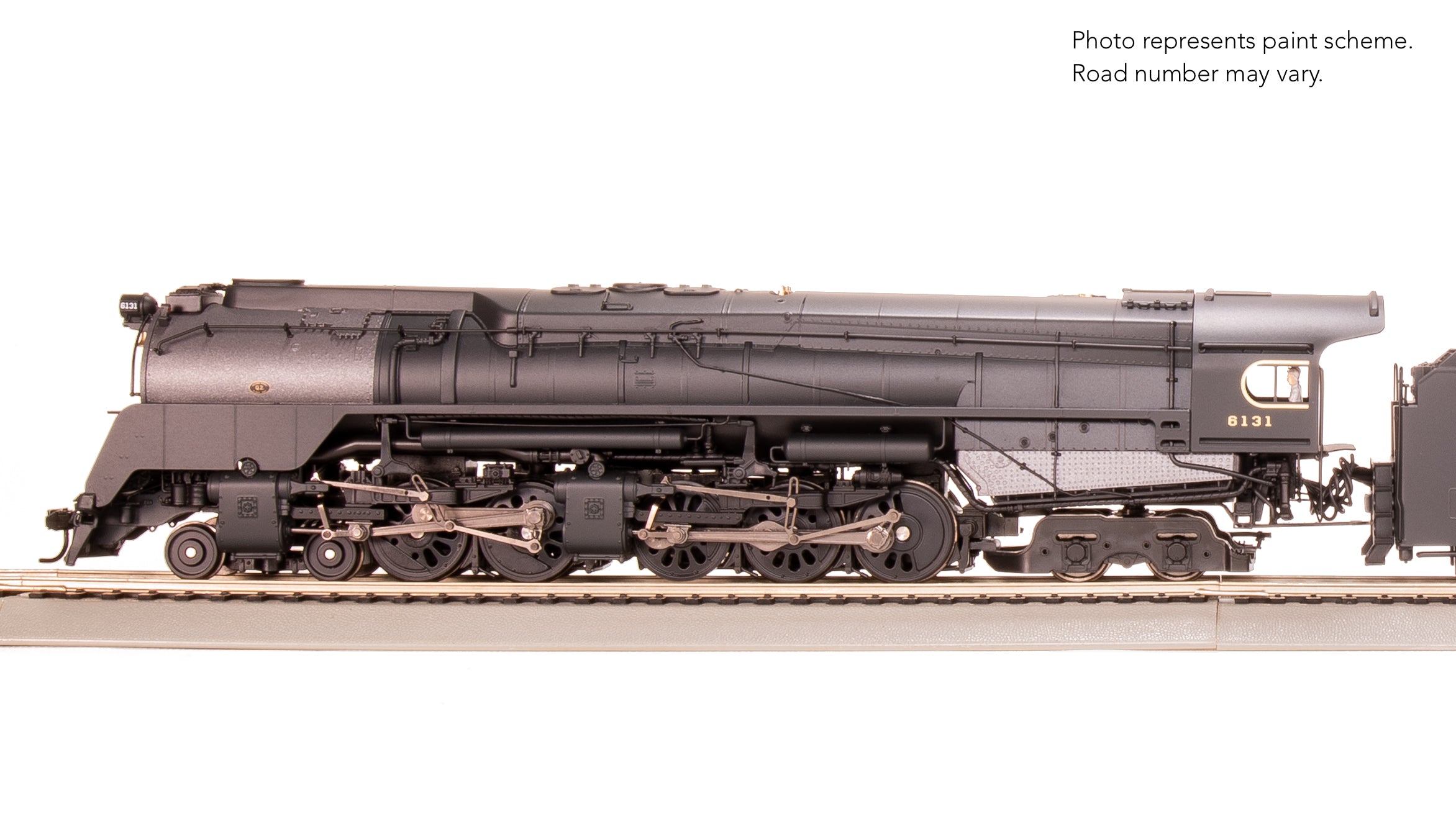 7800 PRR Q2 Duplex, 4-4-6-4, #6131, Prototype Version, 18,000 gallon tender, Paragon4 Sound/DC/DCC, Smoke, HO