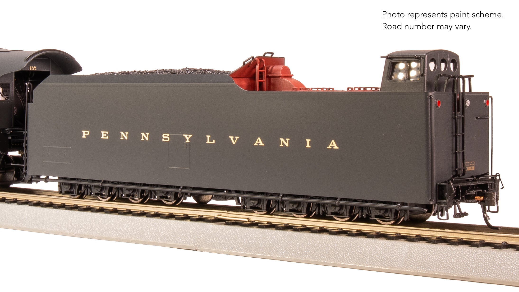 7800 PRR Q2 Duplex, 4-4-6-4, #6131, Prototype Version, 18,000 gallon tender, Paragon4 Sound/DC/DCC, Smoke, HO