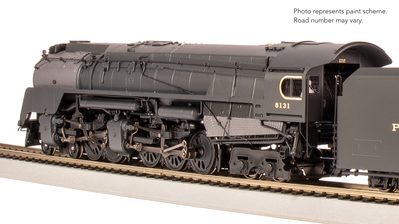 7800 PRR Q2 Duplex, 4-4-6-4, #6131, Prototype Version, 18,000 gallon tender, Paragon4 Sound/DC/DCC, Smoke, HO