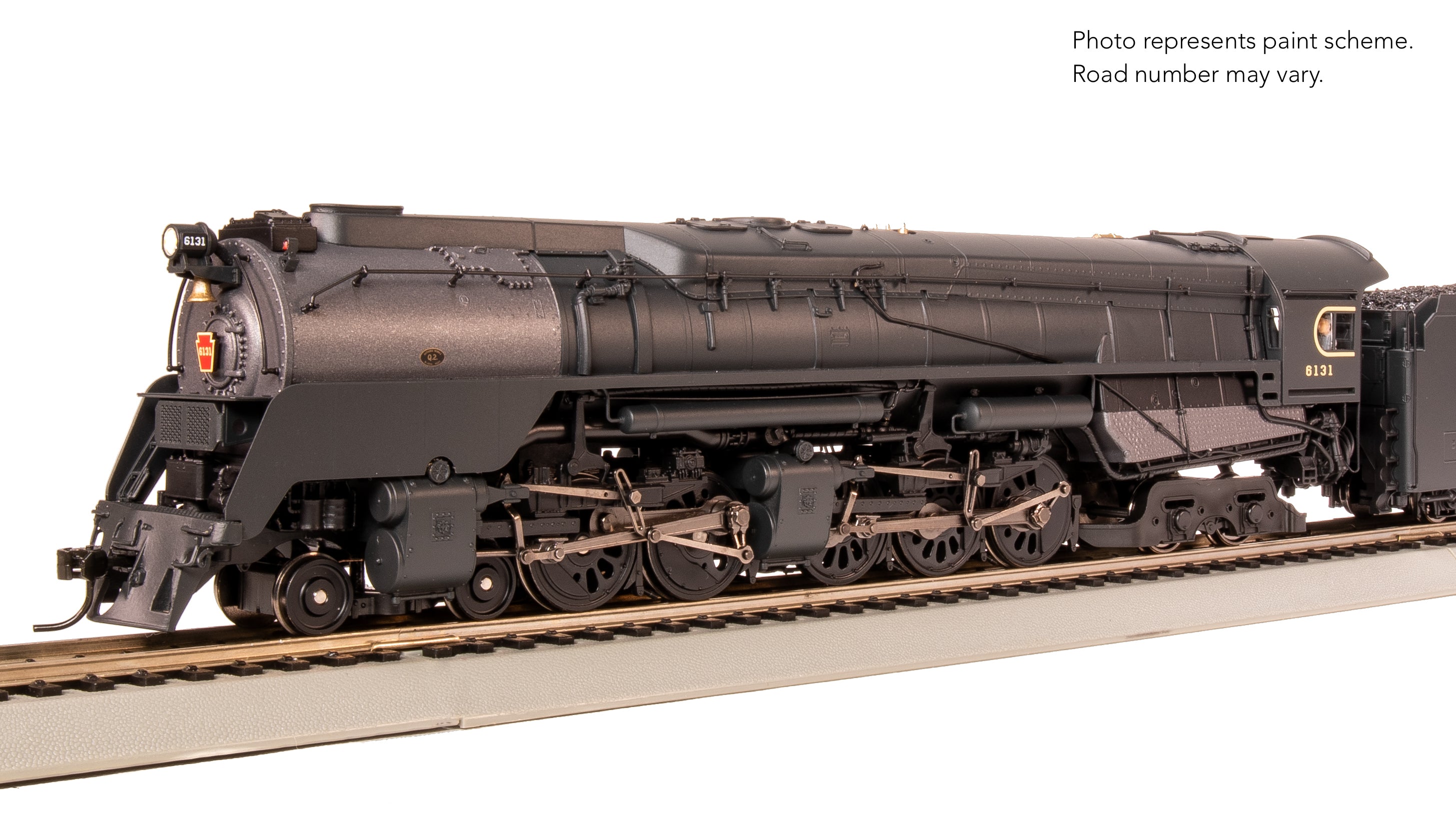 7800 PRR Q2 Duplex, 4-4-6-4, #6131, Prototype Version, 18,000 gallon tender, Paragon4 Sound/DC/DCC, Smoke, HO