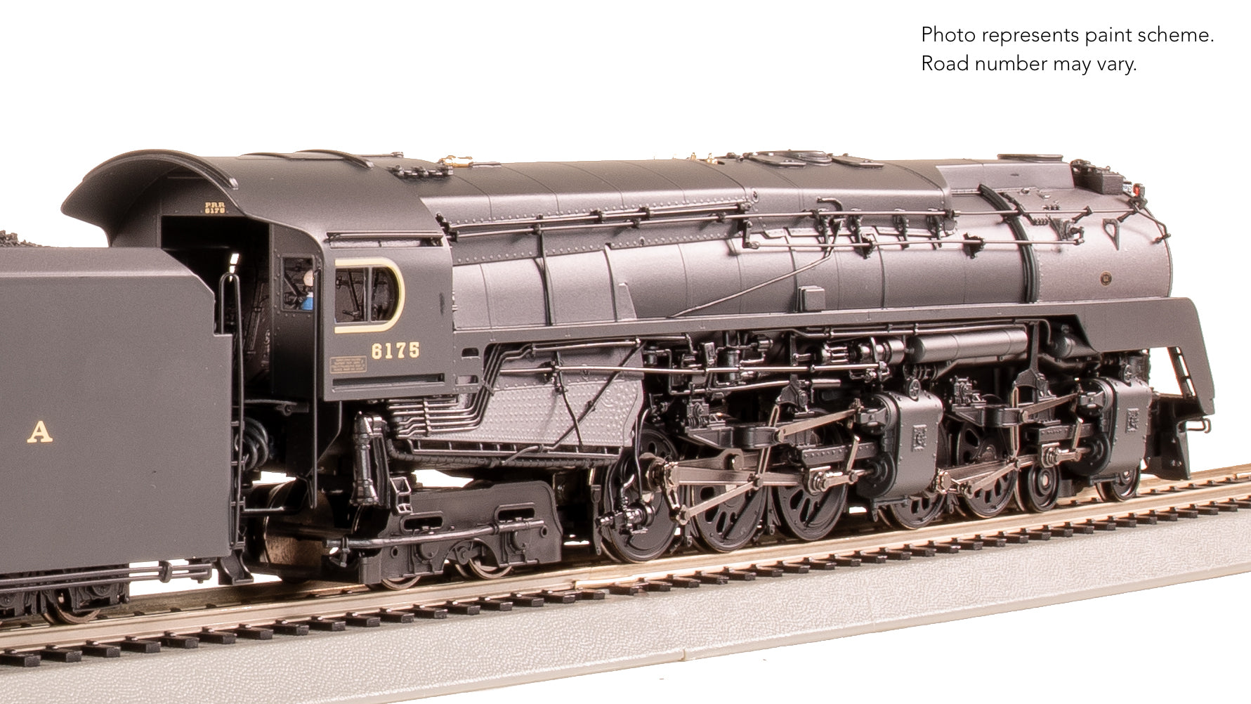 7801 PRR Q2 Duplex, 4-4-6-4, #6175, Production Version, 18,000 gallon tender, Paragon4 Sound/DC/DCC, Smoke, HO