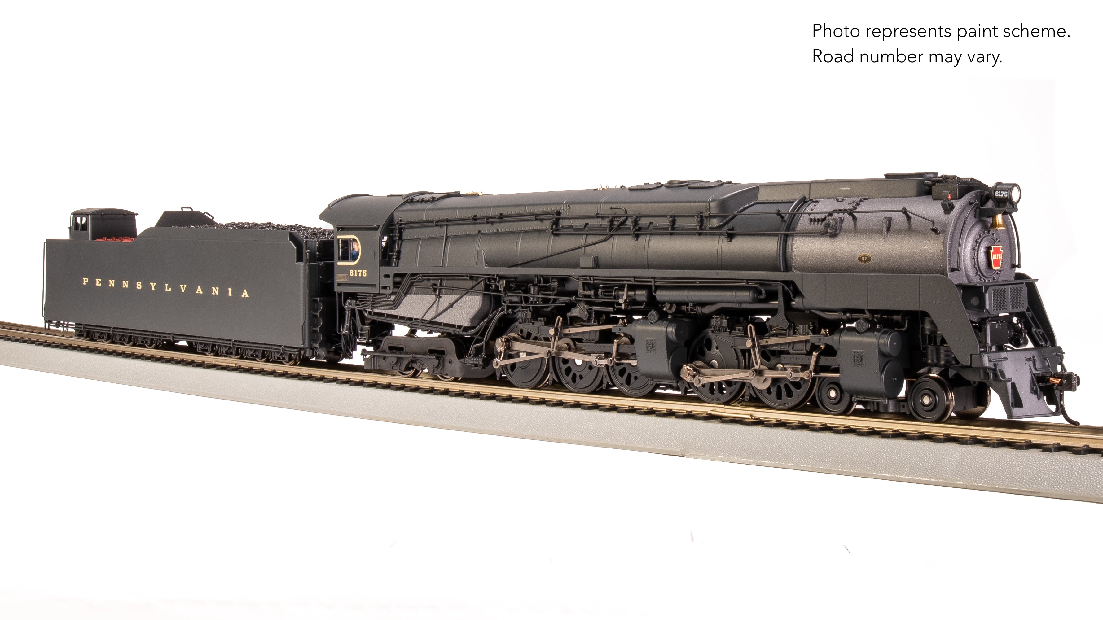 7801 PRR Q2 Duplex, 4-4-6-4, #6175, Production Version, 18,000 gallon tender, Paragon4 Sound/DC/DCC, Smoke, HO