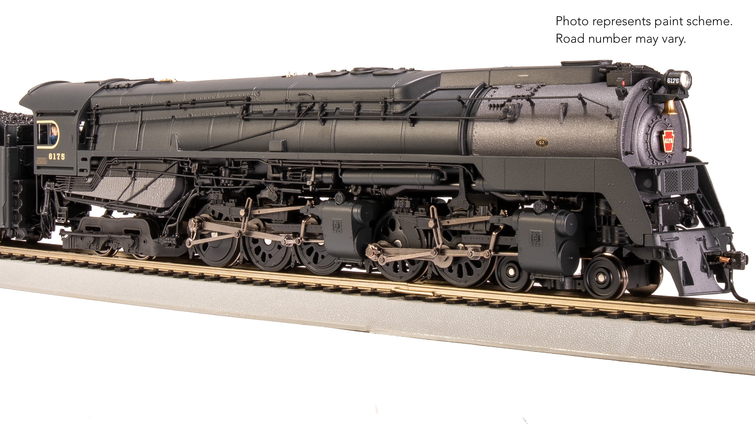 7801 PRR Q2 Duplex, 4-4-6-4, #6175, Production Version, 18,000 gallon tender, Paragon4 Sound/DC/DCC, Smoke, HO