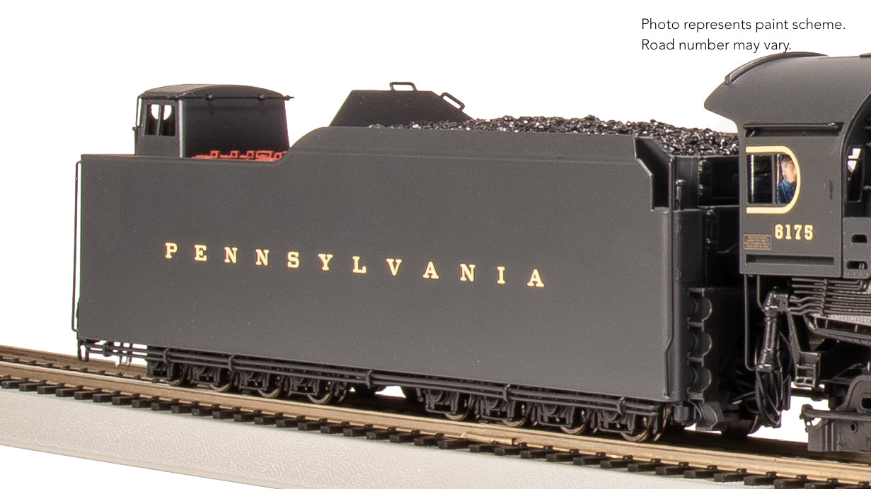 7801 PRR Q2 Duplex, 4-4-6-4, #6175, Production Version, 18,000 gallon tender, Paragon4 Sound/DC/DCC, Smoke, HO