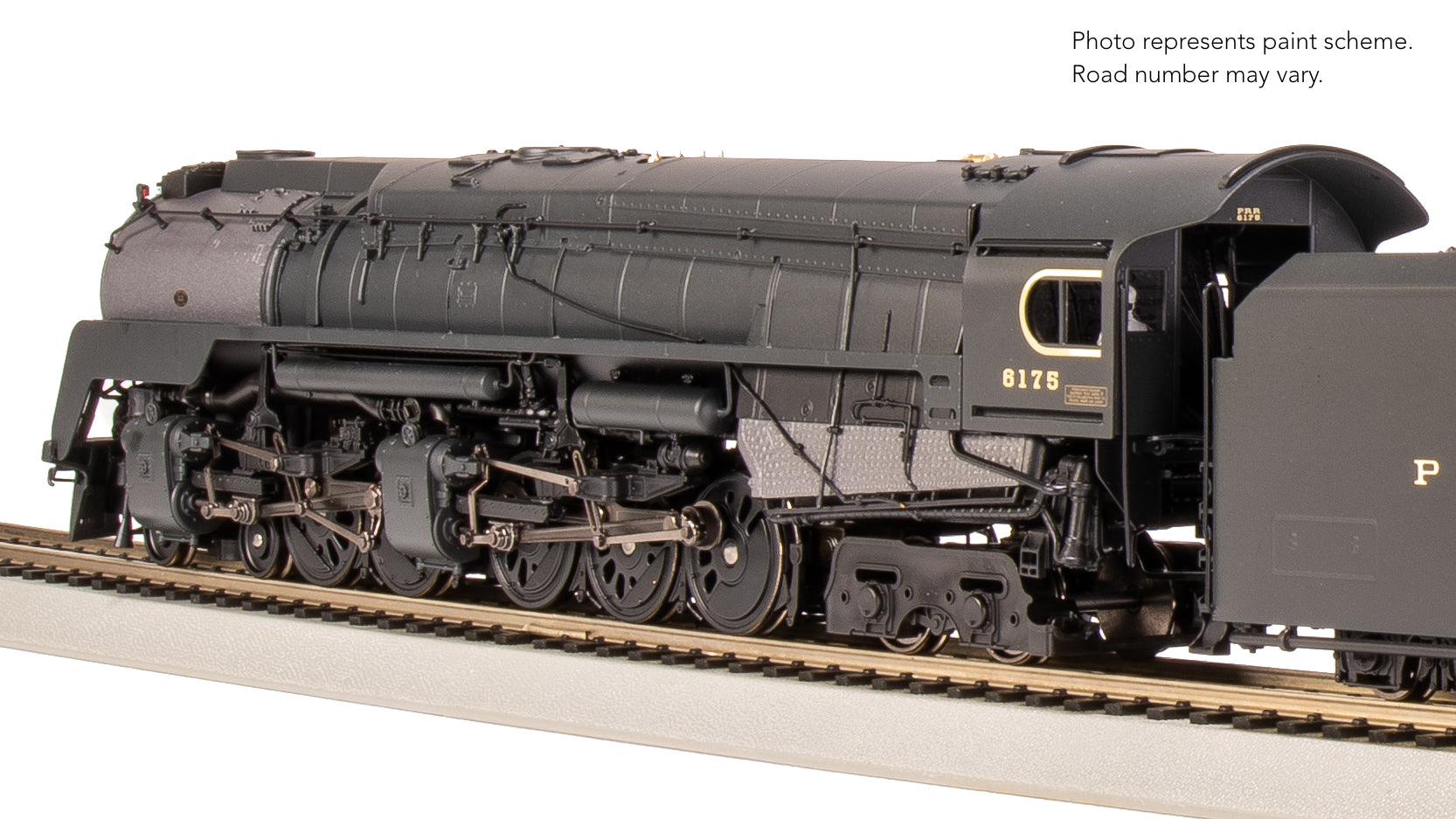 7801 PRR Q2 Duplex, 4-4-6-4, #6175, Production Version, 18,000 gallon tender, Paragon4 Sound/DC/DCC, Smoke, HO