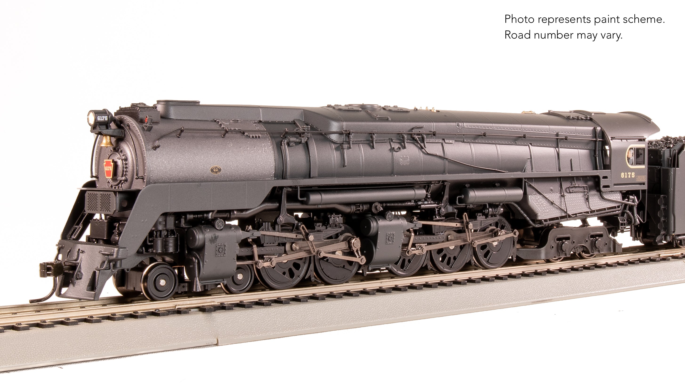 7801 PRR Q2 Duplex, 4-4-6-4, #6175, Production Version, 18,000 gallon tender, Paragon4 Sound/DC/DCC, Smoke, HO