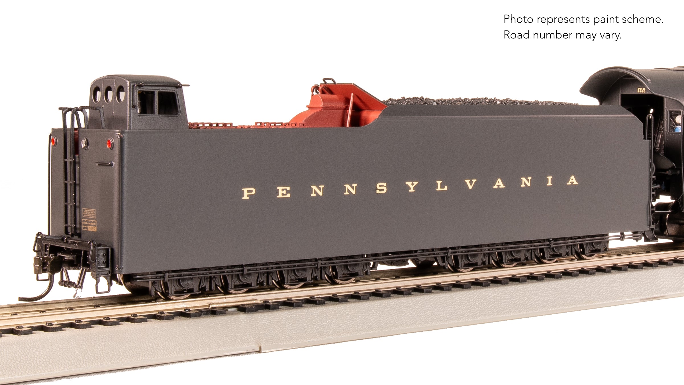 7802 PRR Q2 Duplex, 4-4-6-4, #6180, Production Version, 18,000 gallon tender, Paragon4 Sound/DC/DCC, Smoke, HO