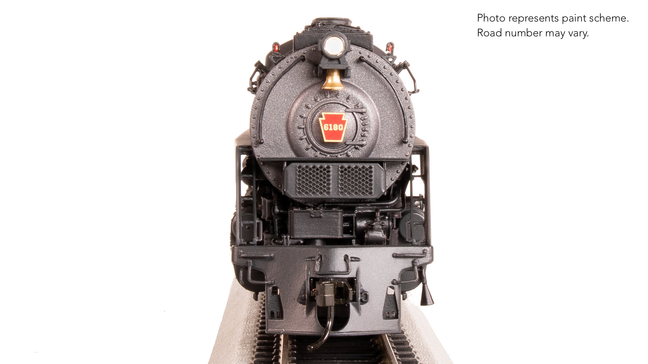 7802 PRR Q2 Duplex, 4-4-6-4, #6180, Production Version, 18,000 gallon tender, Paragon4 Sound/DC/DCC, Smoke, HO