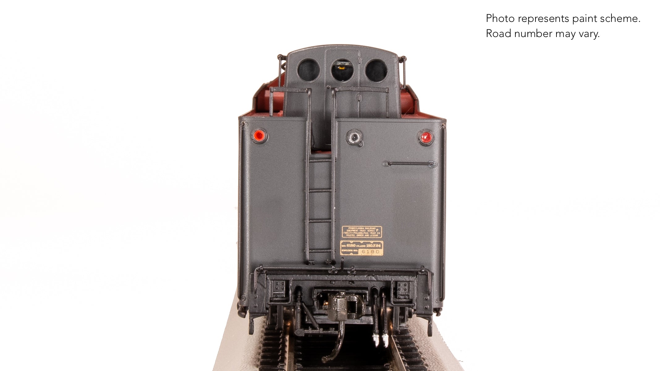 7802 PRR Q2 Duplex, 4-4-6-4, #6180, Production Version, 18,000 gallon tender, Paragon4 Sound/DC/DCC, Smoke, HO