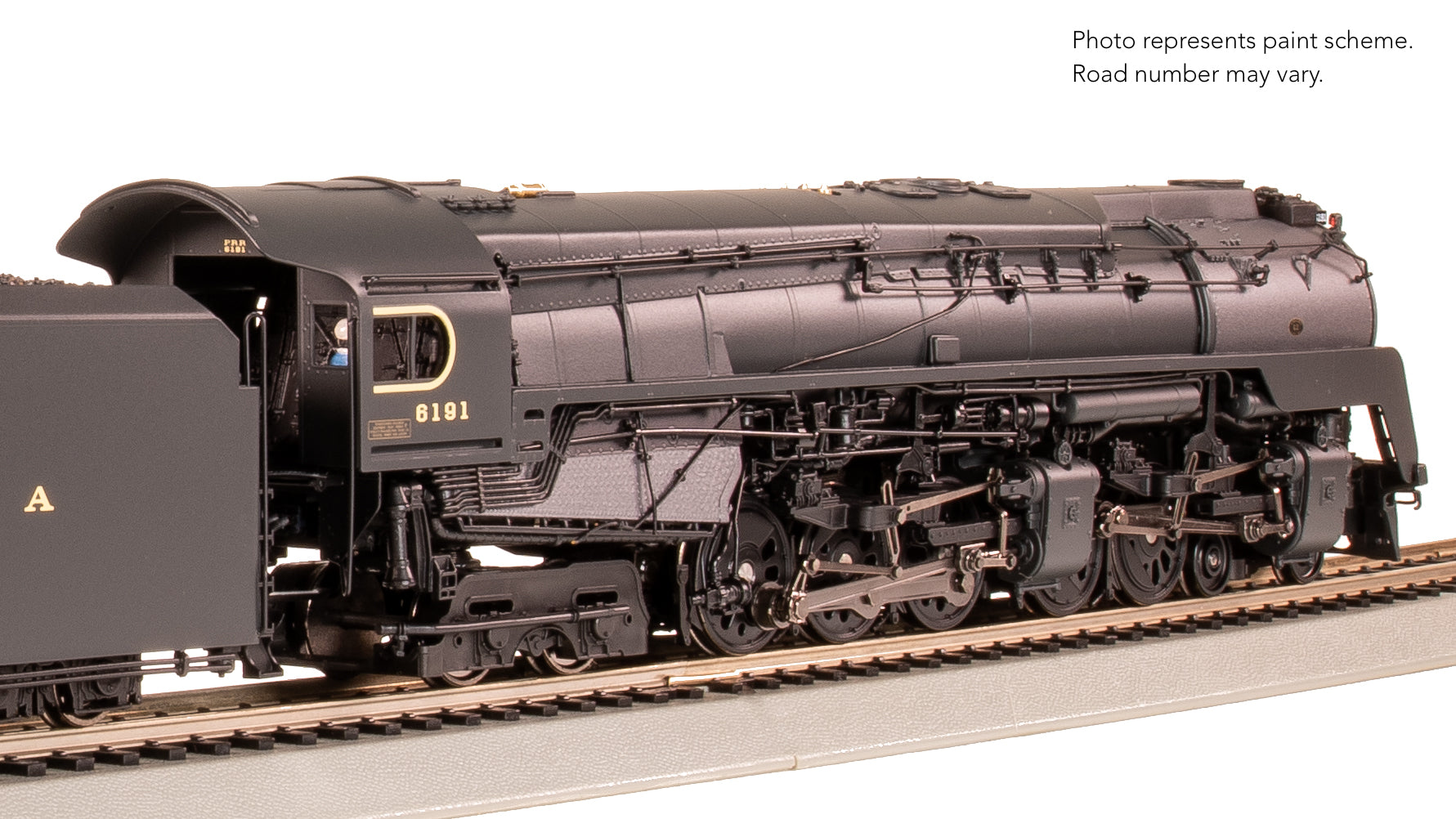 7804 PRR Q2 Duplex, 4-4-6-4, #6191, Production Version, 18,000 gallon tender, Paragon4 Sound/DC/DCC, Smoke, HO