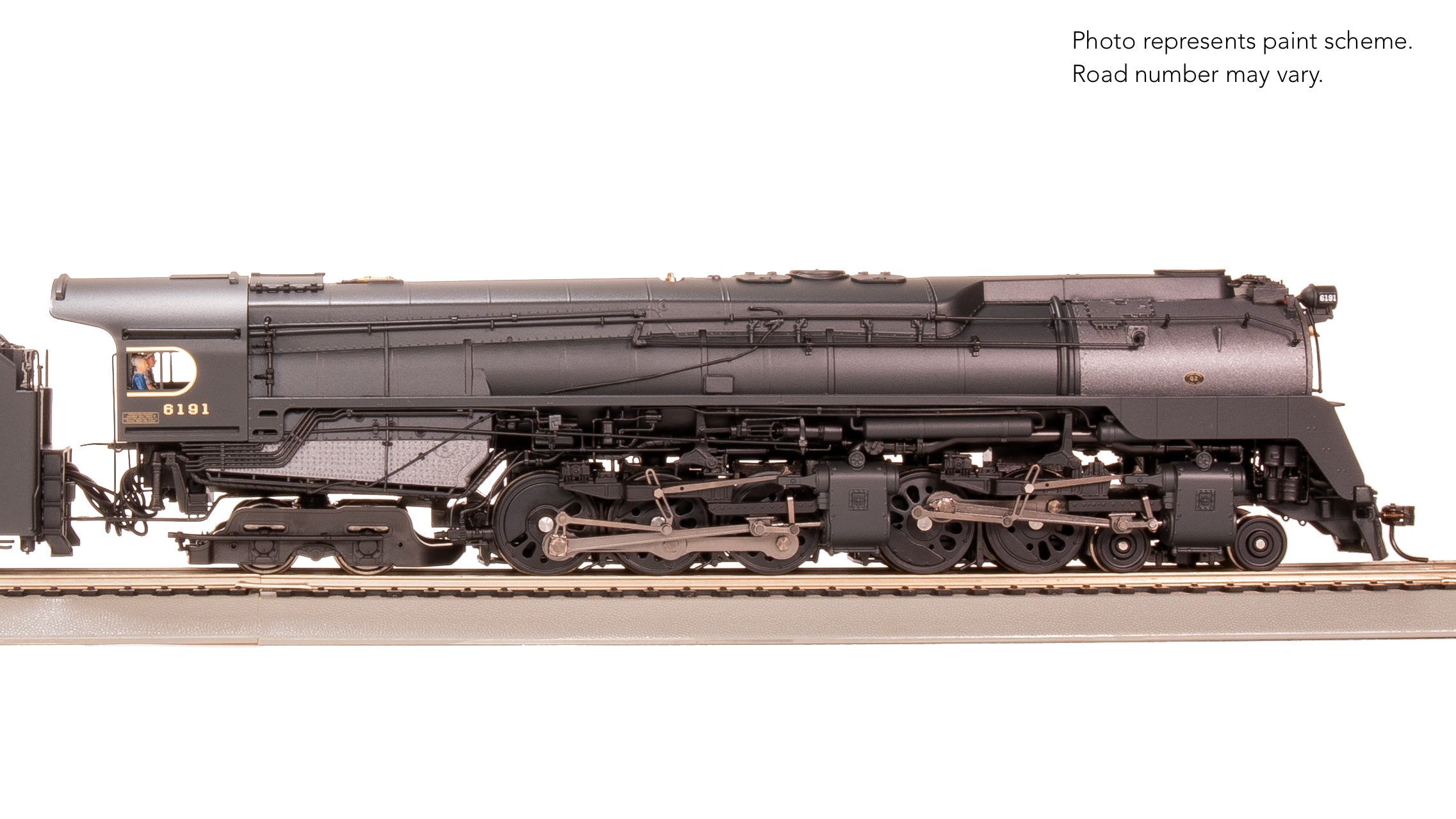 7804 PRR Q2 Duplex, 4-4-6-4, #6191, Production Version, 18,000 gallon tender, Paragon4 Sound/DC/DCC, Smoke, HO