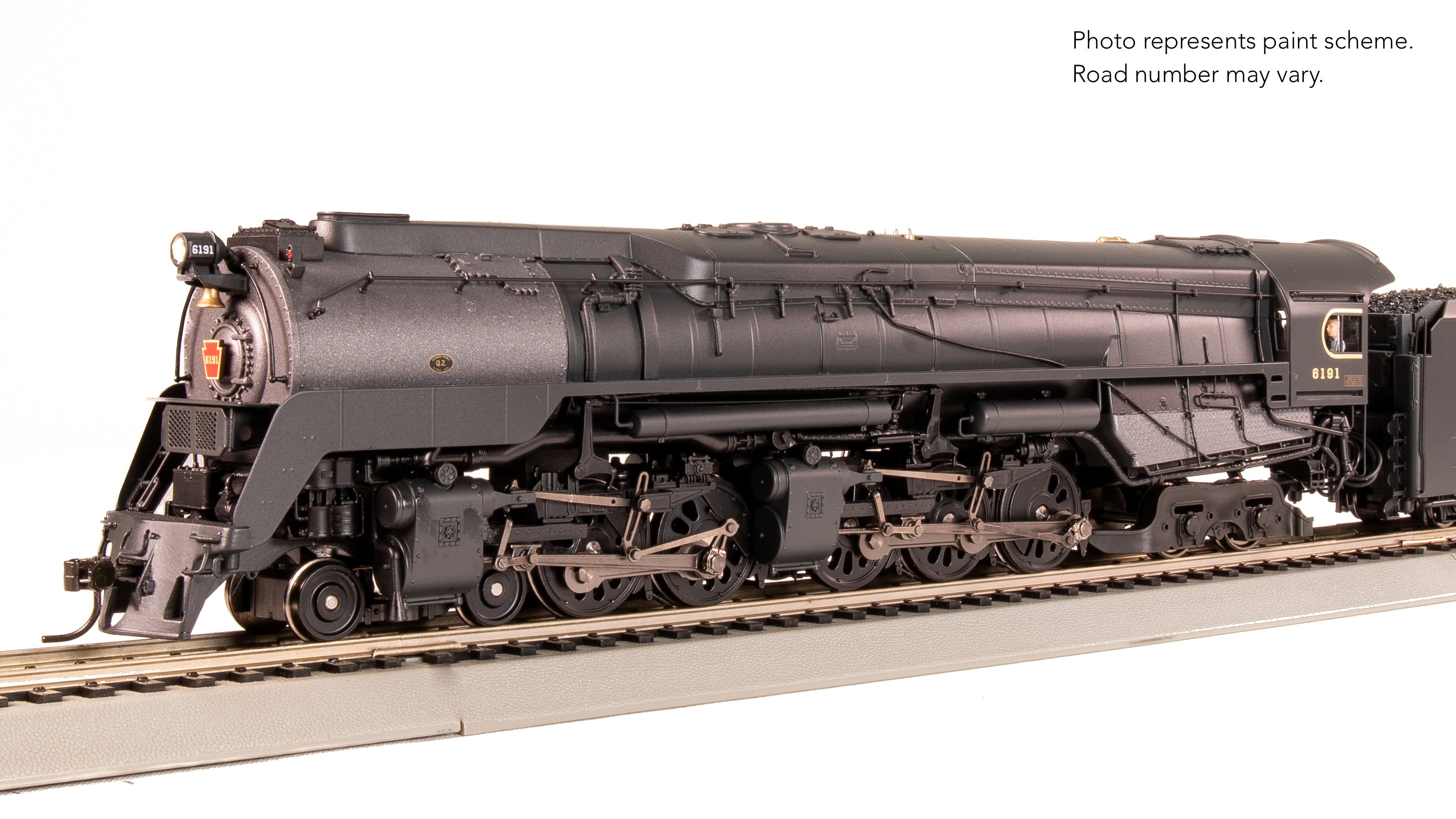 7804 PRR Q2 Duplex, 4-4-6-4, #6191, Production Version, 18,000 gallon tender, Paragon4 Sound/DC/DCC, Smoke, HO