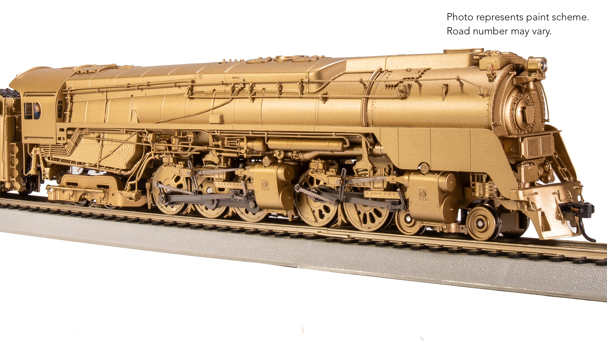 7807 PRR Q2 Duplex, 4-4-6-4, Painted Brass, Prototype Version, 18,000 gallon tender, Paragon4 Sound/DC/DCC, Smoke, HO