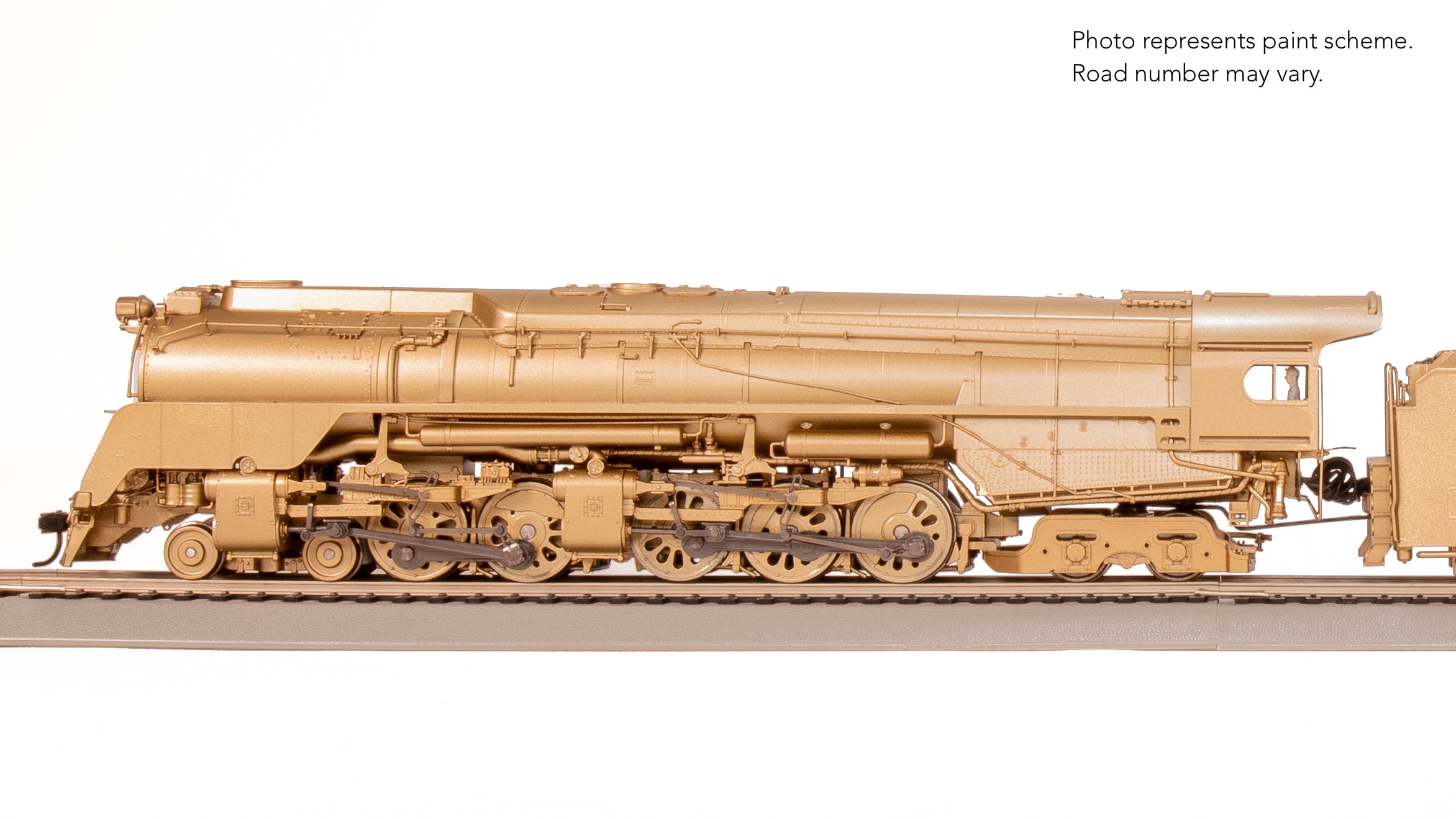 7807 PRR Q2 Duplex, 4-4-6-4, Painted Brass, Prototype Version, 18,000 gallon tender, Paragon4 Sound/DC/DCC, Smoke, HO