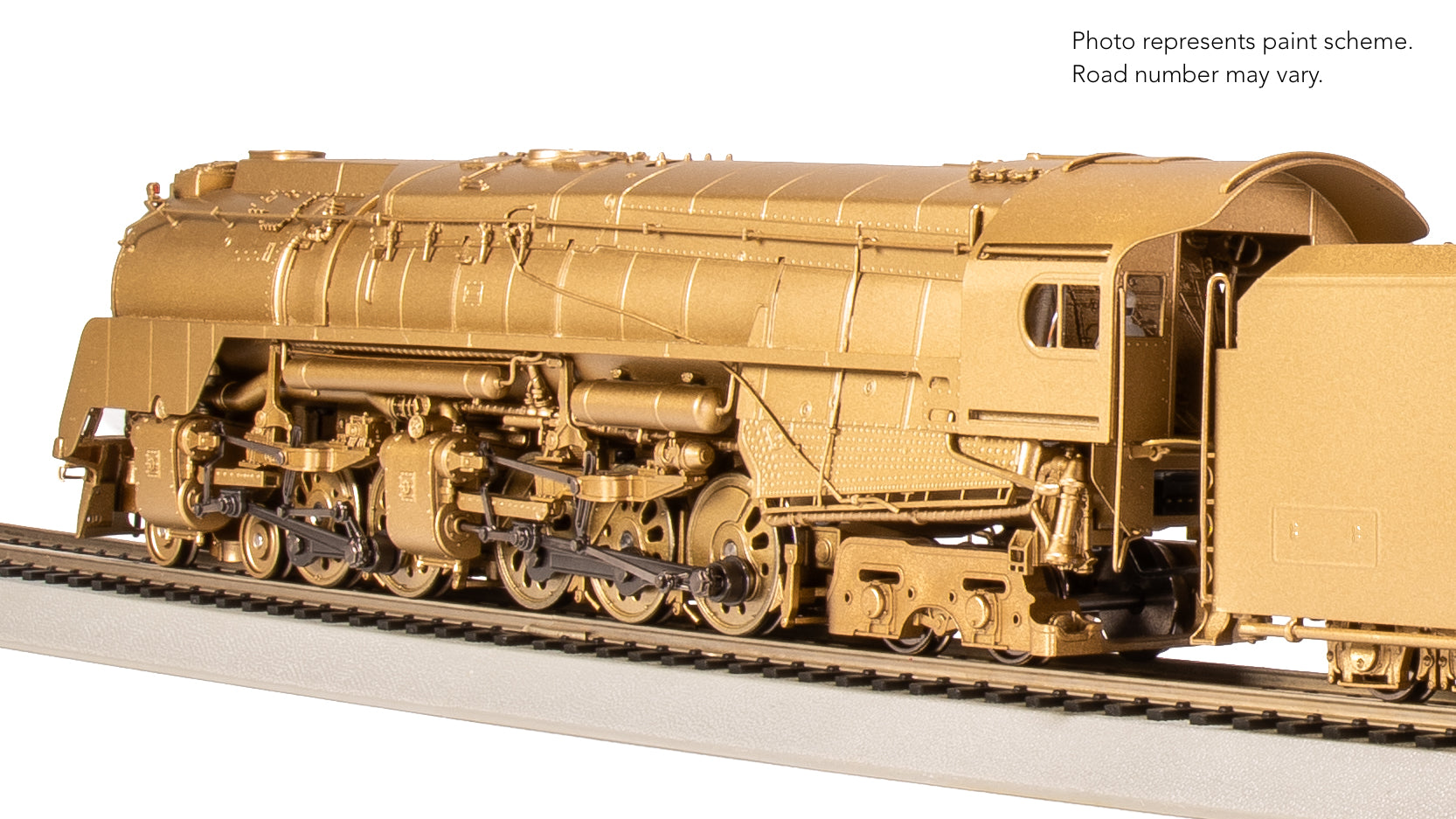 7807 PRR Q2 Duplex, 4-4-6-4, Painted Brass, Prototype Version, 18,000 gallon tender, Paragon4 Sound/DC/DCC, Smoke, HO