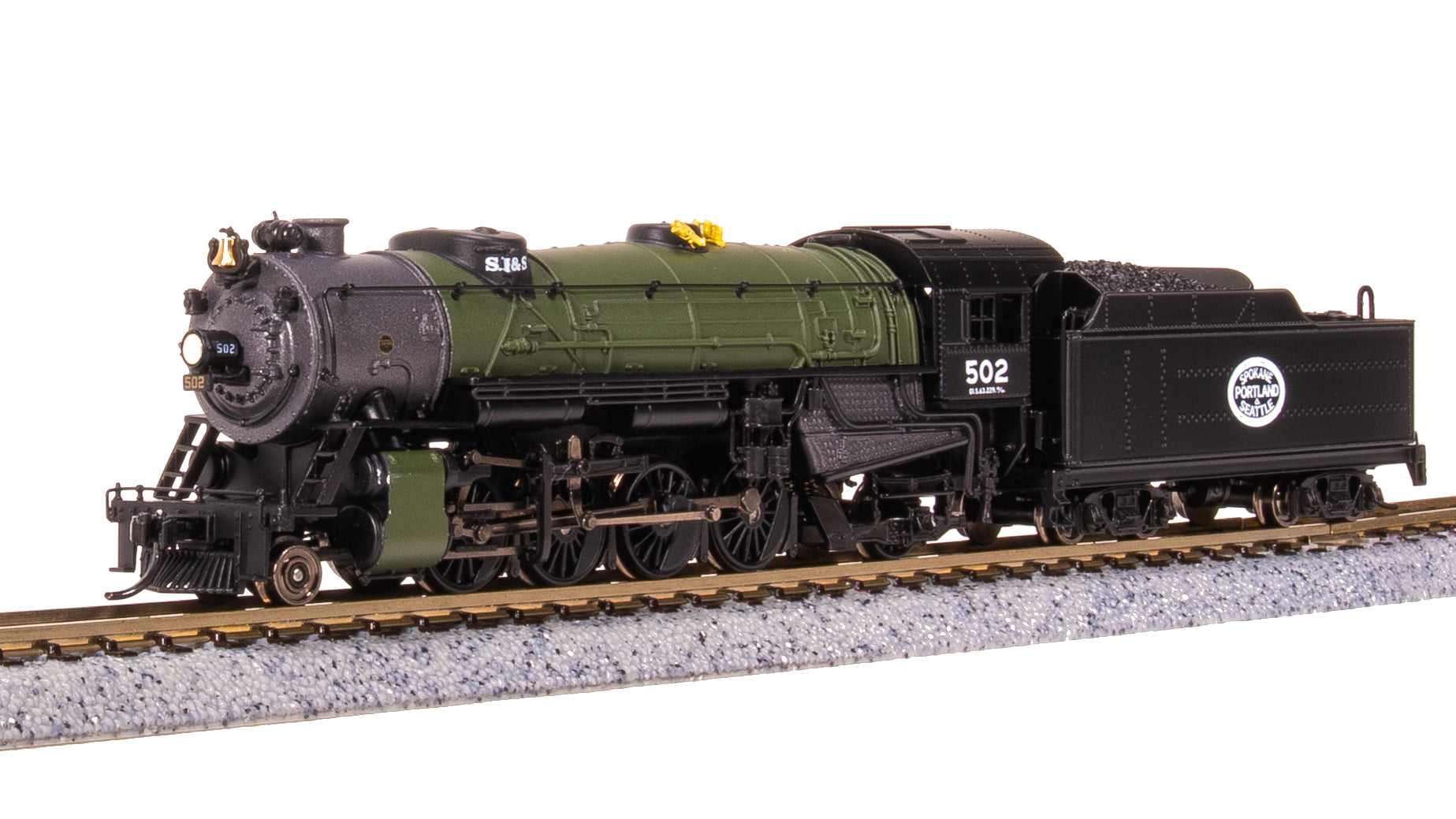 7839 USRA Heavy Mikado, SPS 509, Glacier Green, Paragon4 Sound/DC/DCC, N  (NP)