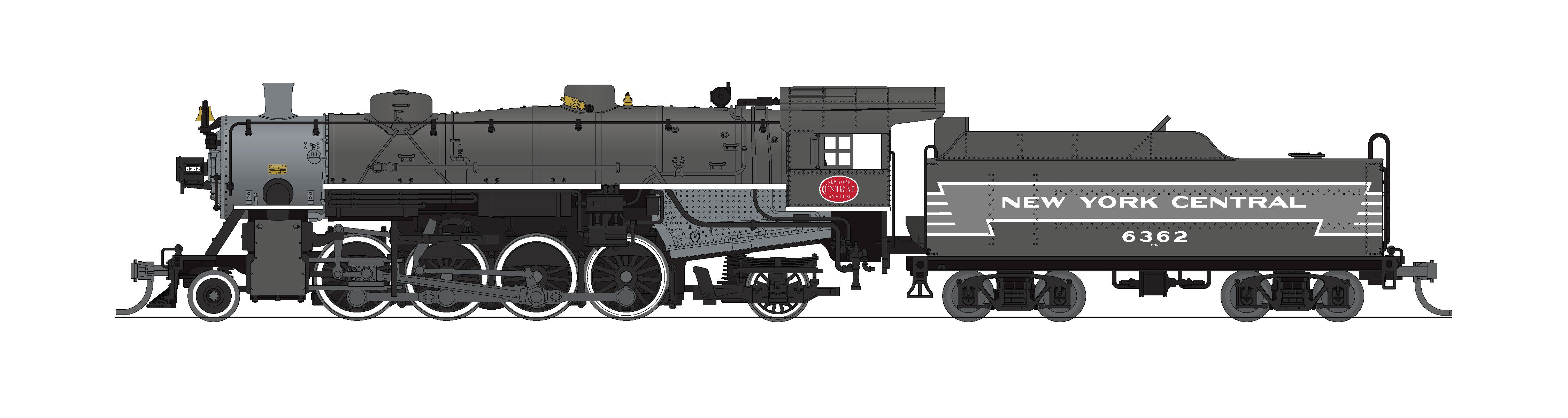 REFURBISHED R7859 USRA Light Mikado, NYC 6365, Two-Tone Gray, Paragon4 Sound/DC/DCC, N (NP)
