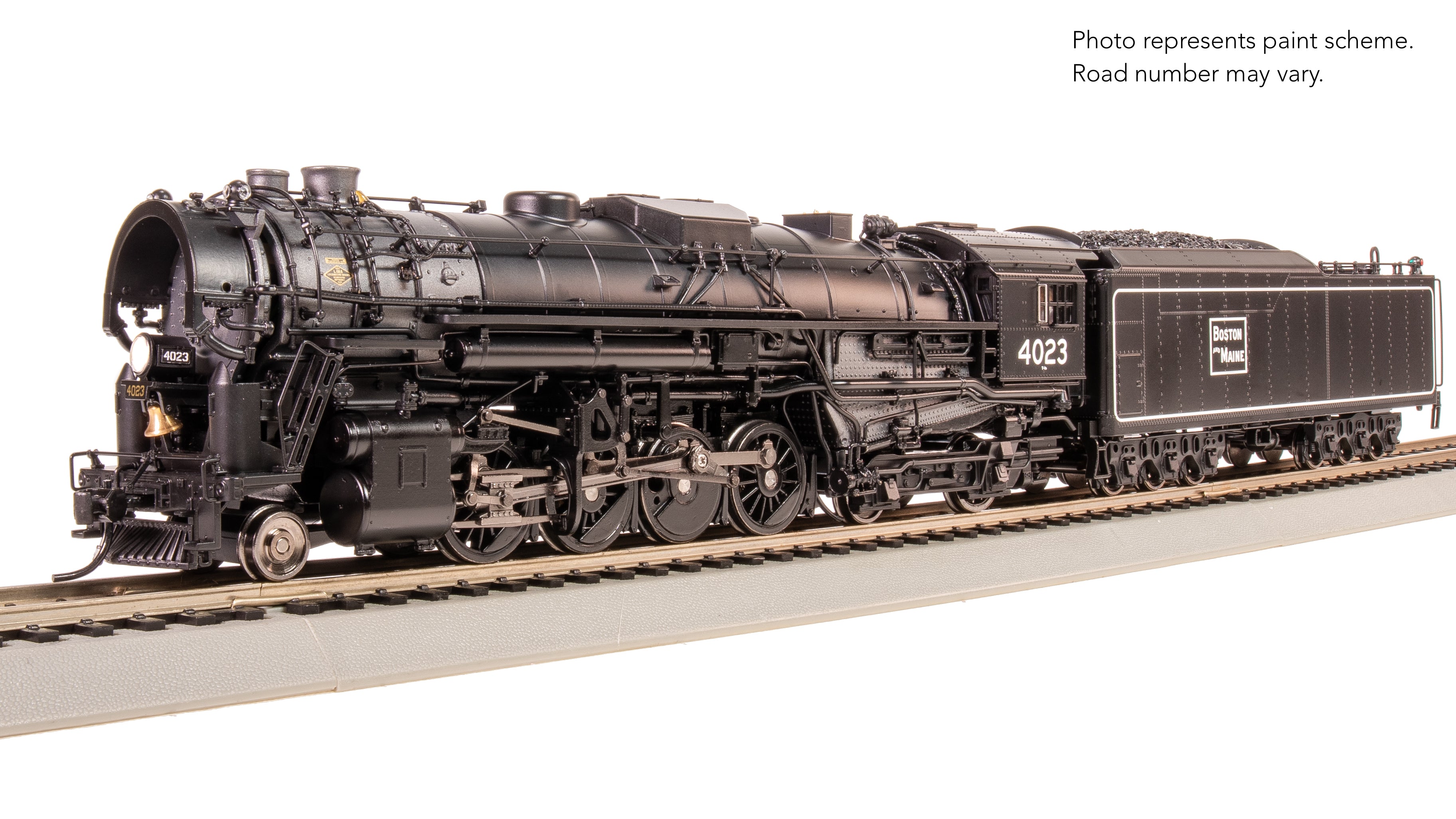 7885 Boston & Maine 2-8-4 Berkshire, T1b #4024, 6-axle Tender, Paragon4 Sound/DC/DCC, Smoke, HO