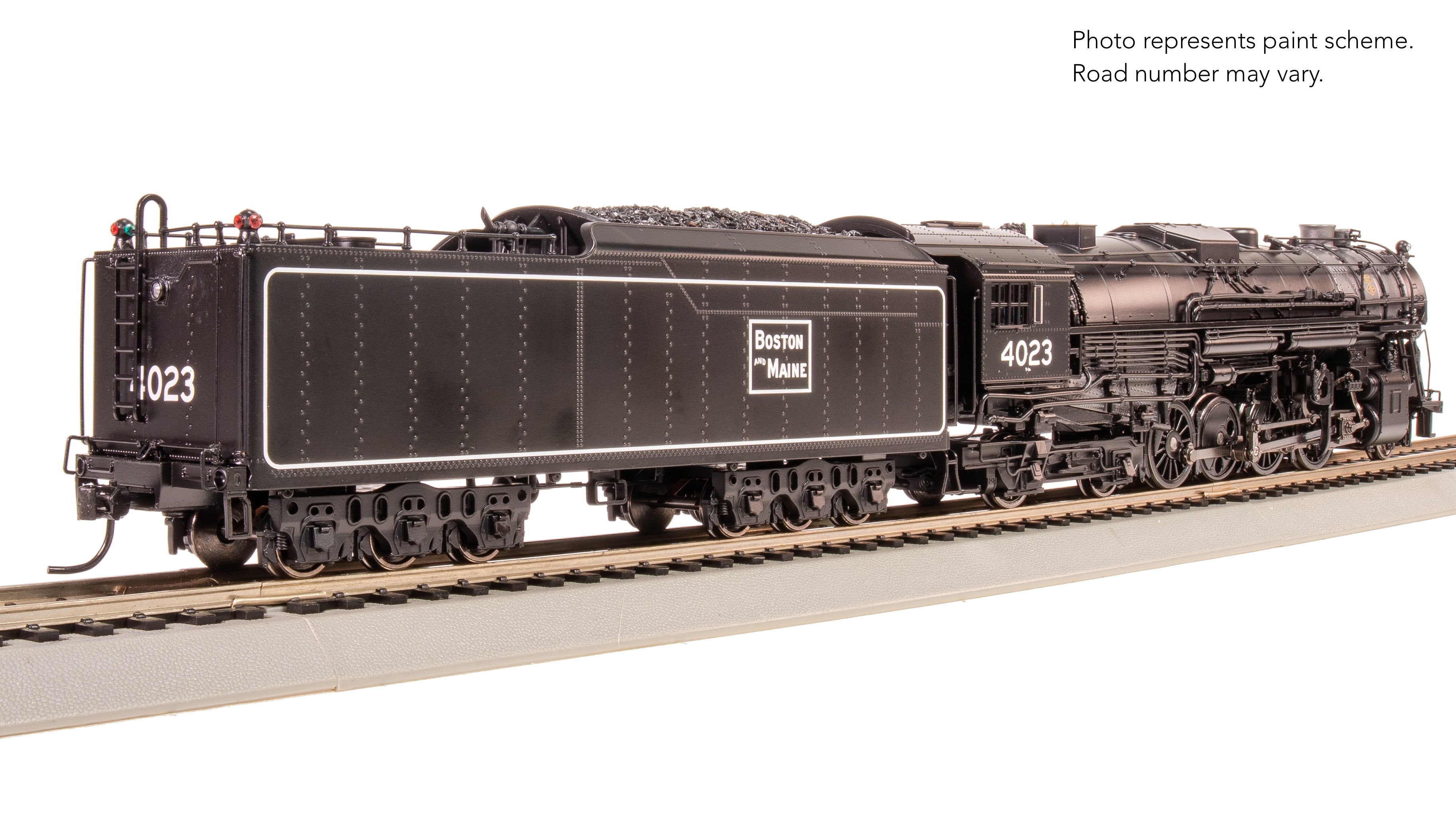 7885 Boston & Maine 2-8-4 Berkshire, T1b #4024, 6-axle Tender, Paragon4 Sound/DC/DCC, Smoke, HO