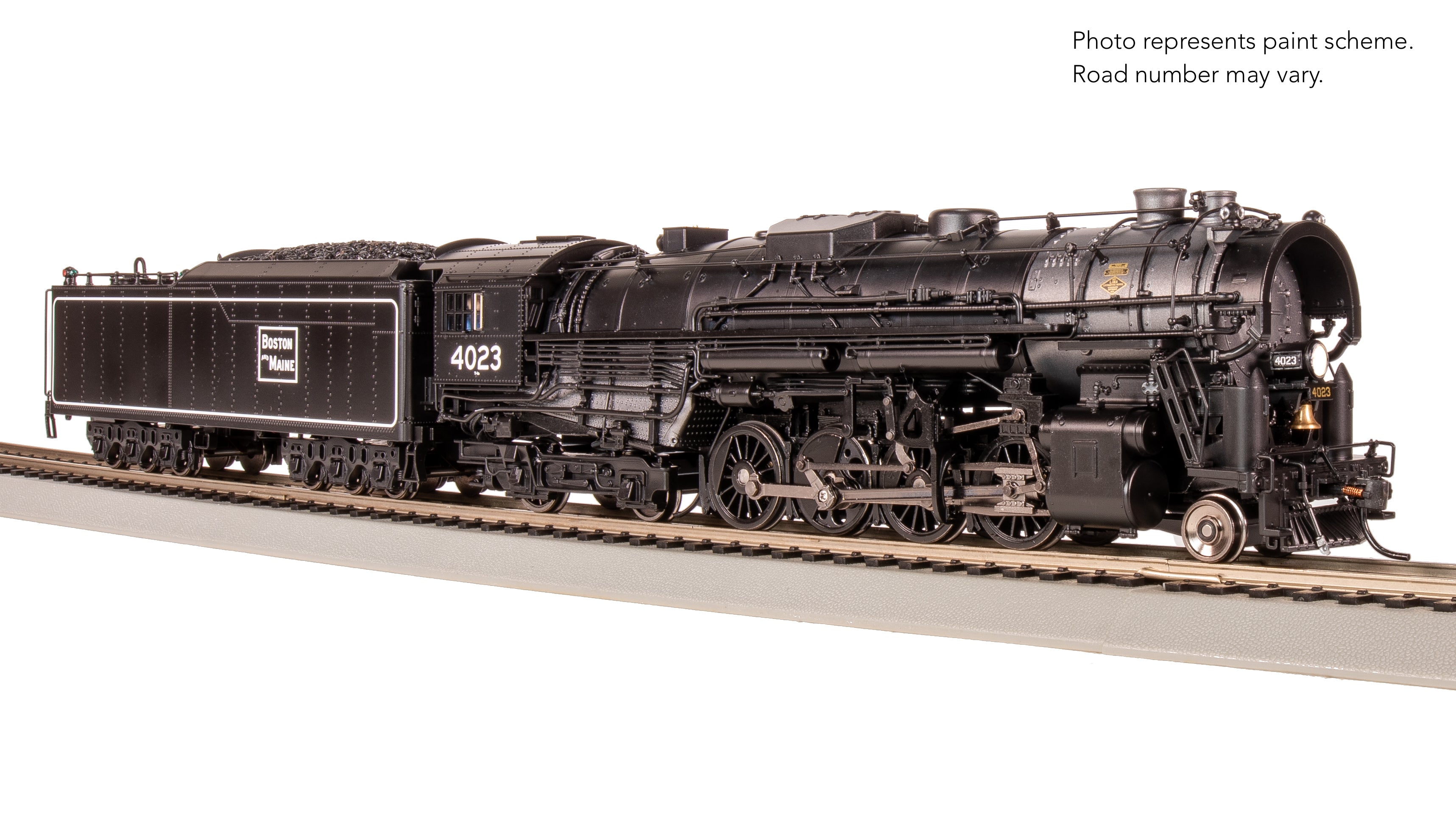 7885 Boston & Maine 2-8-4 Berkshire, T1b #4024, 6-axle Tender, Paragon4 Sound/DC/DCC, Smoke, HO