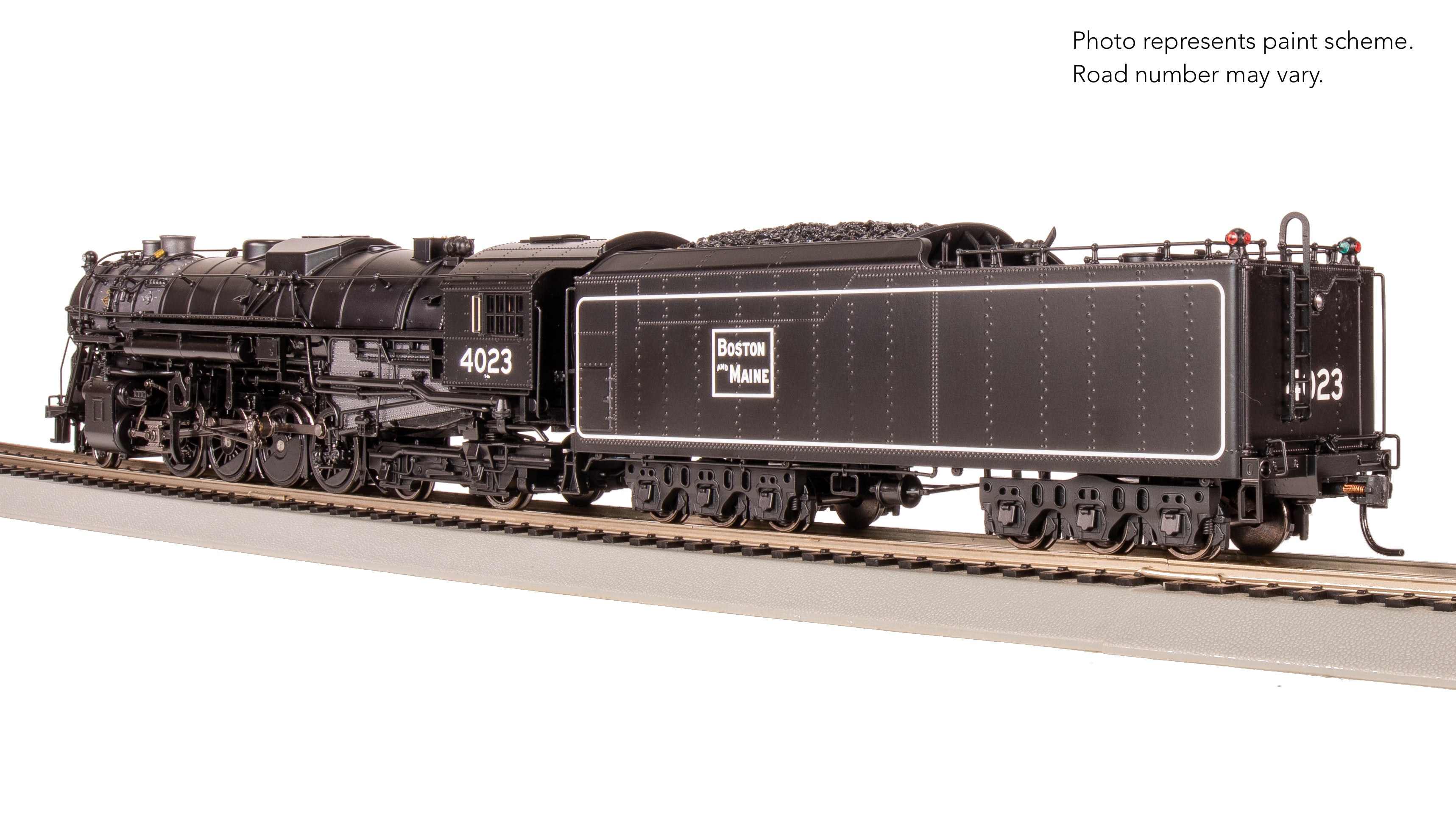 7885 Boston & Maine 2-8-4 Berkshire, T1b #4024, 6-axle Tender, Paragon4 Sound/DC/DCC, Smoke, HO