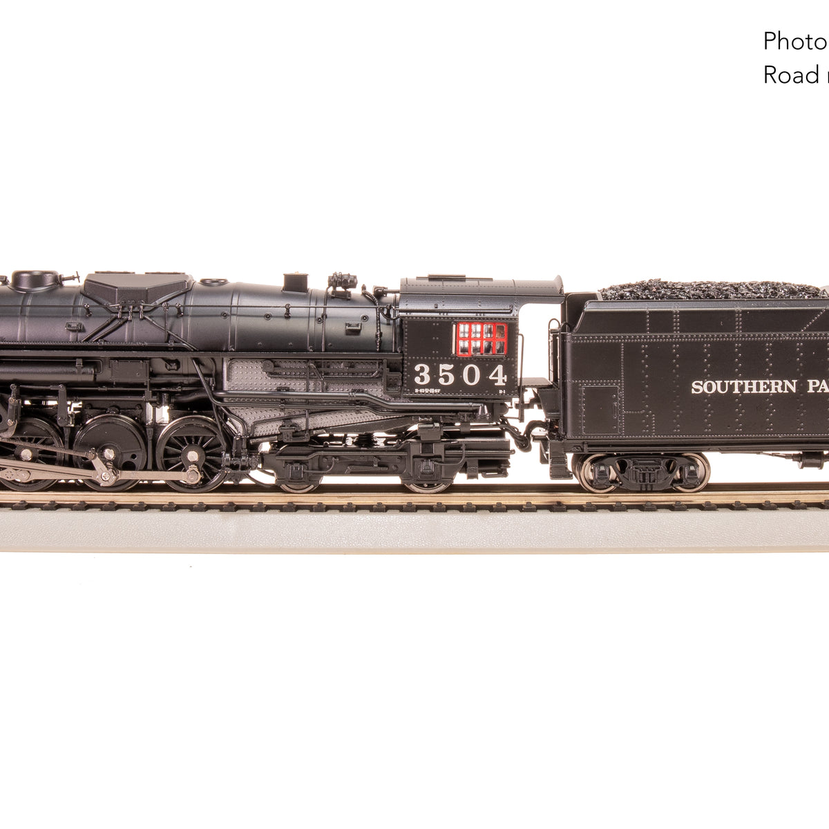 7906 Southern Pacific 2-8-4 Berkshire, T1a #3508, 4-axle Tender, No-So