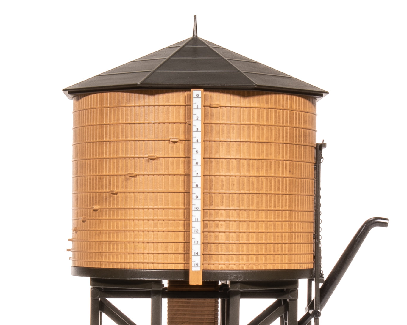 7910 Operating Water Tower w/ Sound, Weathered Brown, Unlettered, HO Default Title