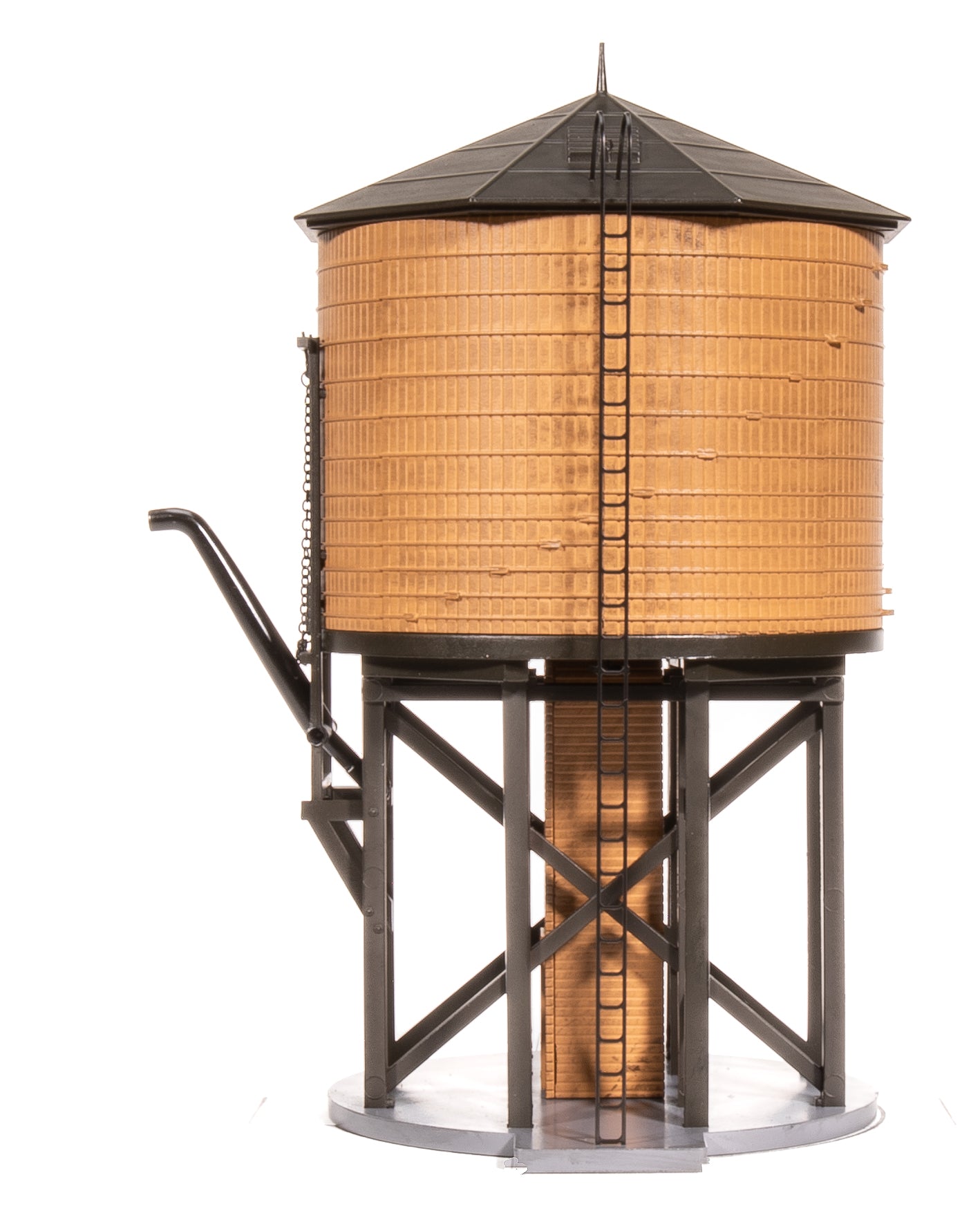 7910 Operating Water Tower w/ Sound, Weathered Brown, Unlettered, HO Default Title