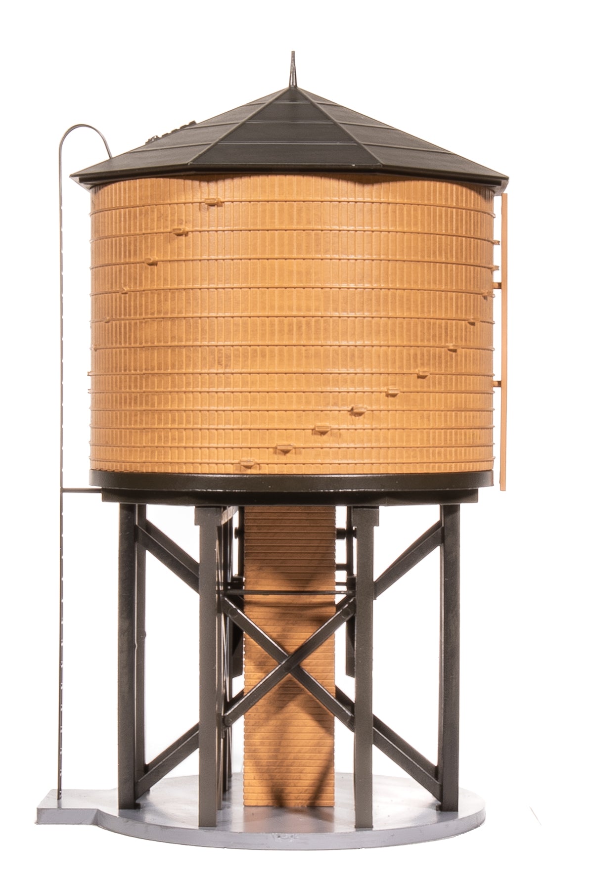 7910 Operating Water Tower w/ Sound, Weathered Brown, Unlettered, HO Default Title