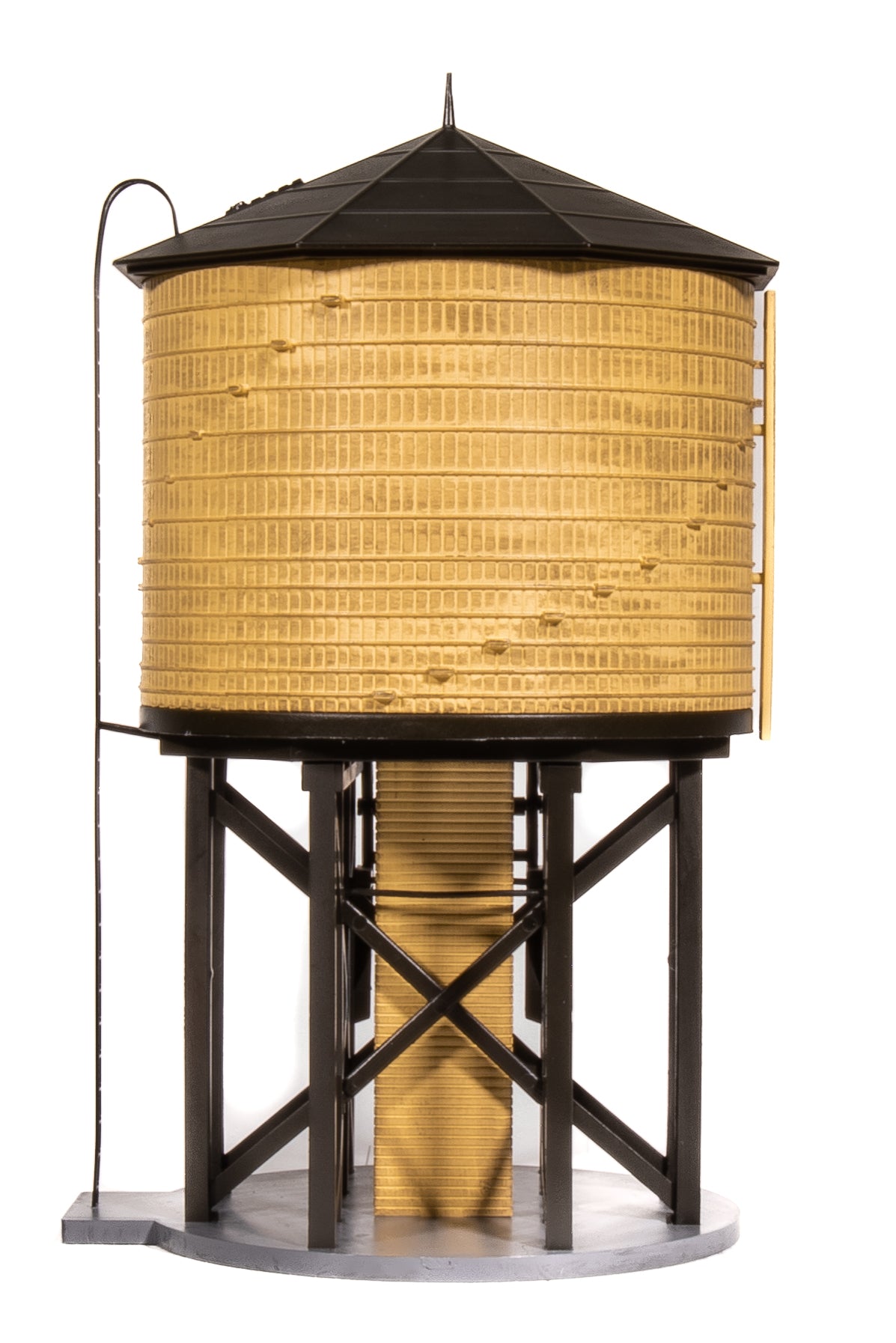 7912 Operating Water Tower w/ Sound, Weathered Yellow, Unlettered, HO Default Title