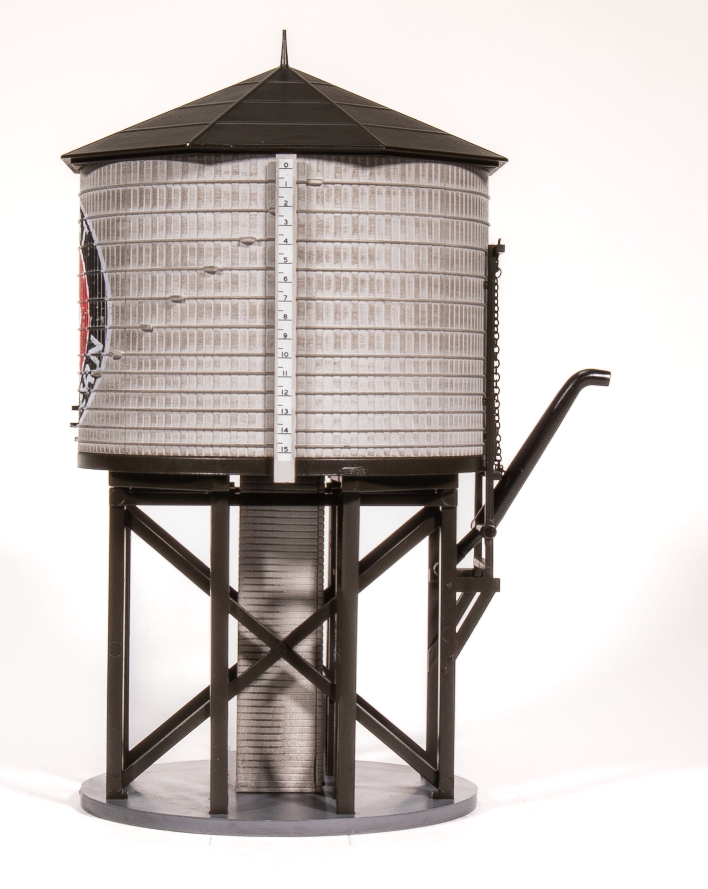7918 Operating Water Tower w/ Sound, GN, Weathered, HO Default Title