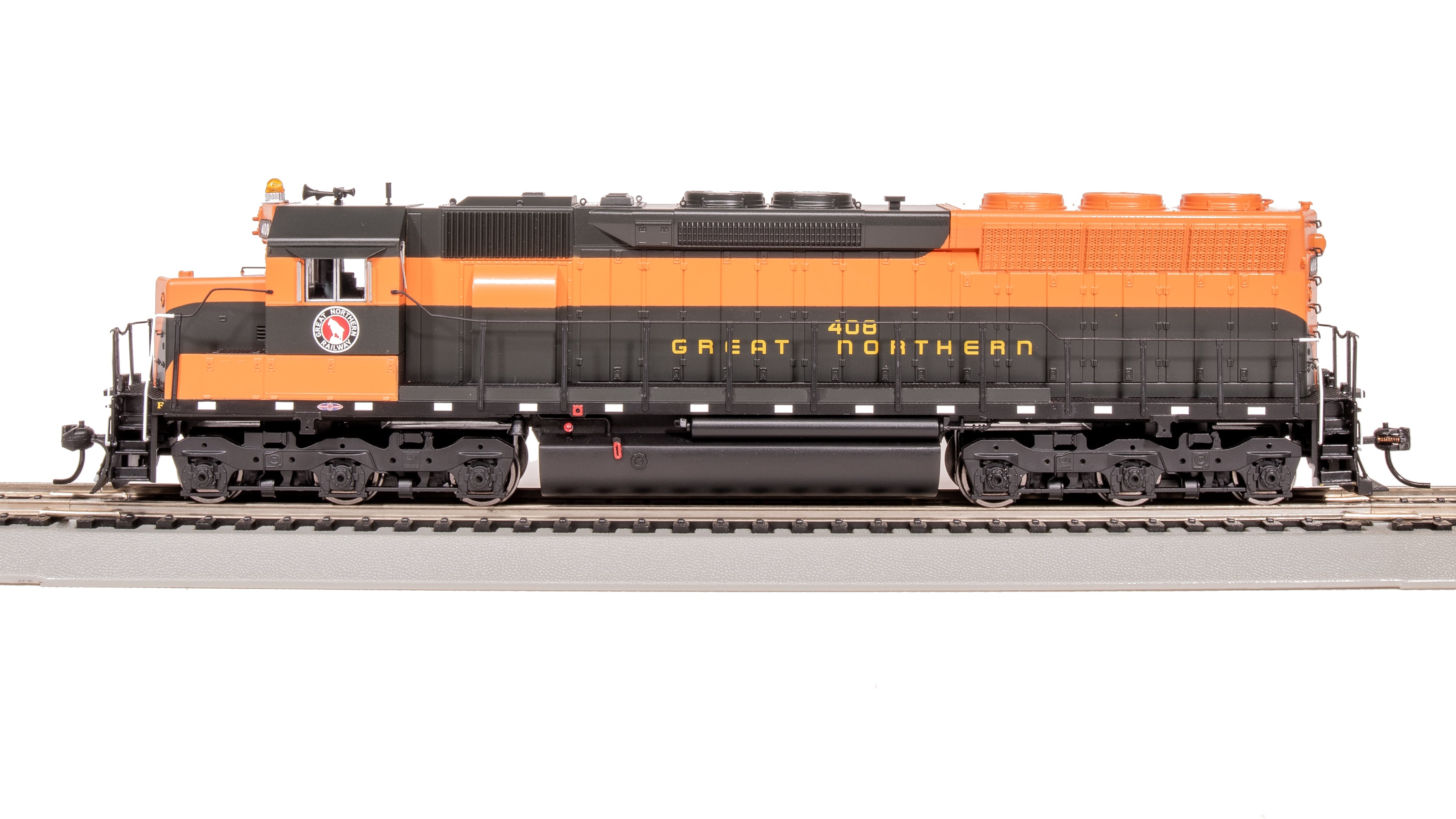 7936 EMD SD45, GN 408, Simplified Empire Builder, Paragon4 Sound/DC/DC