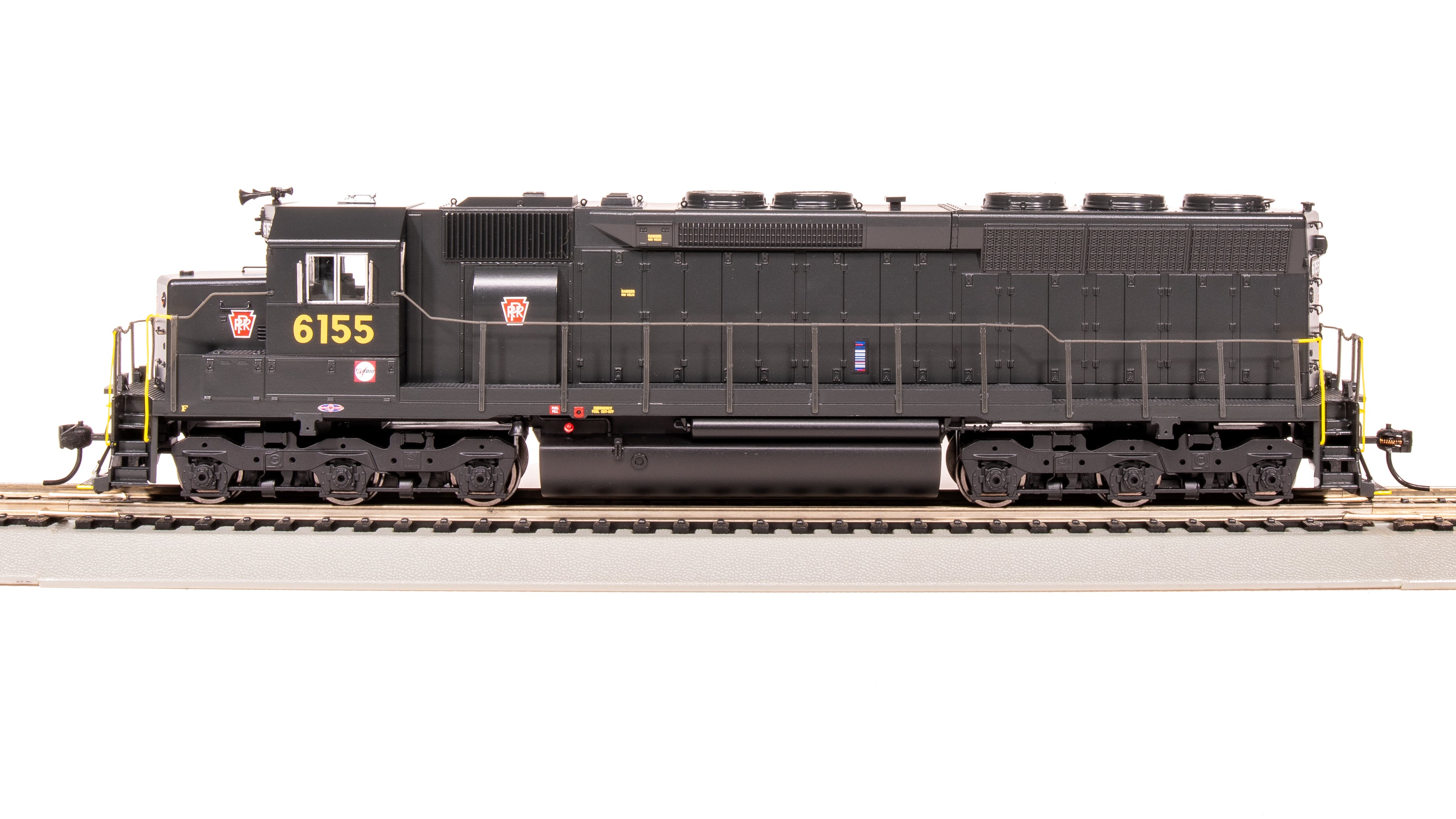 7944 EMD SD45, PRR 6155, Brunswick Green, Paragon4 Sound/DC/DCC, HO