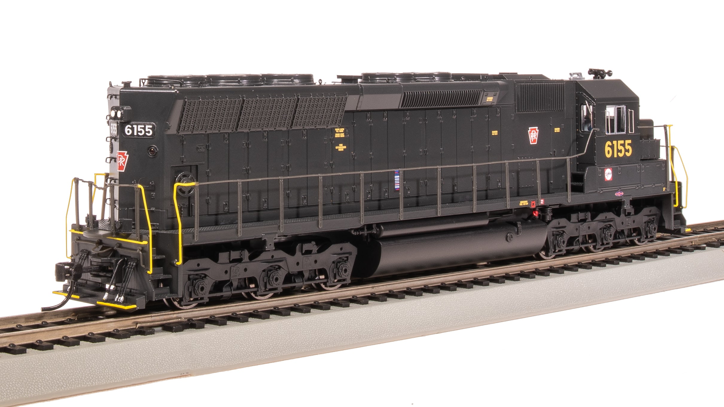 7944 EMD SD45, PRR 6155, Brunswick Green, Paragon4 Sound/DC/DCC, HO