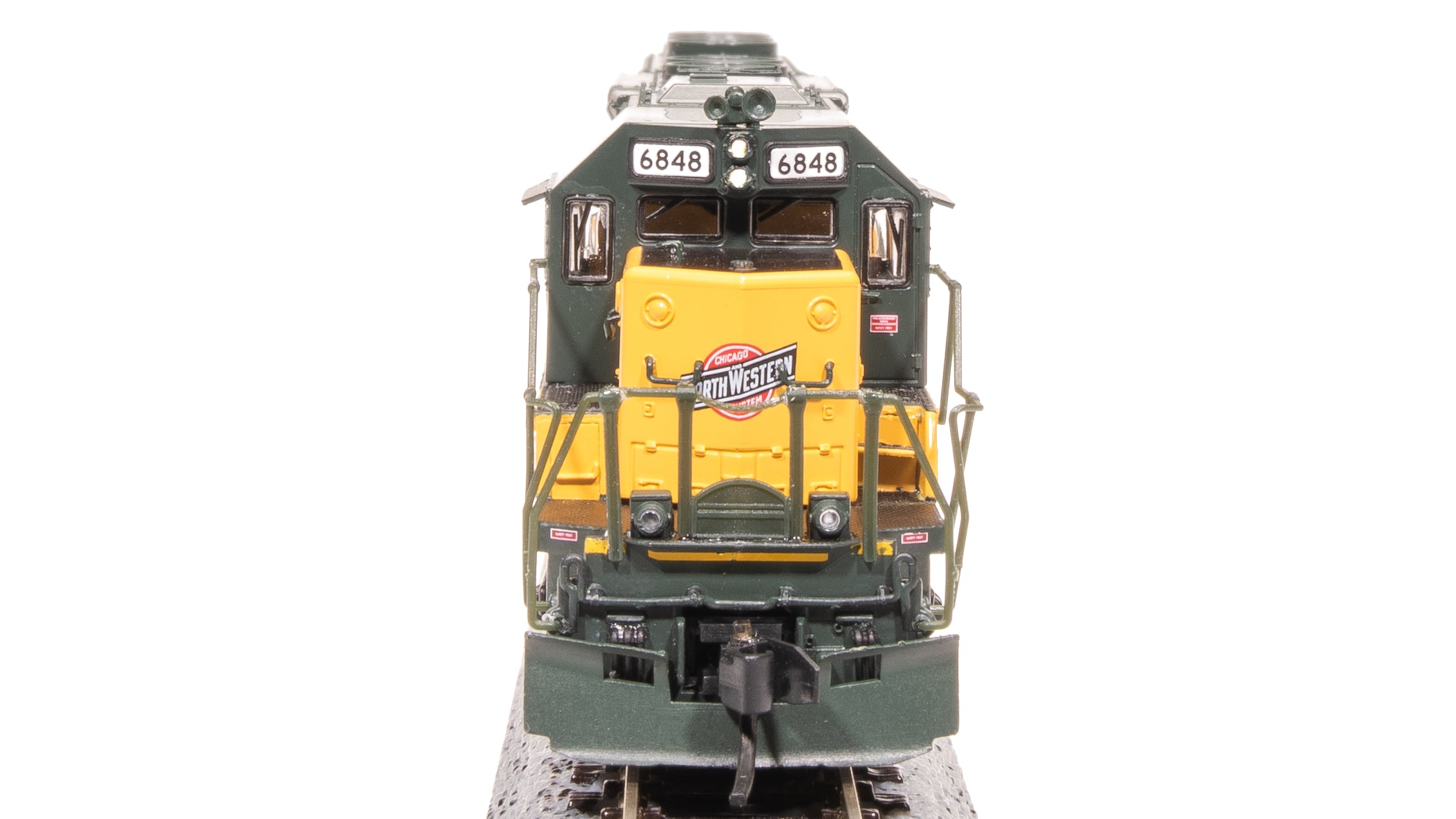 7956 EMD SD40-2, CNW 6867, Green & Traditional Yellow, Paragon4  Sound/DC/DCC, N